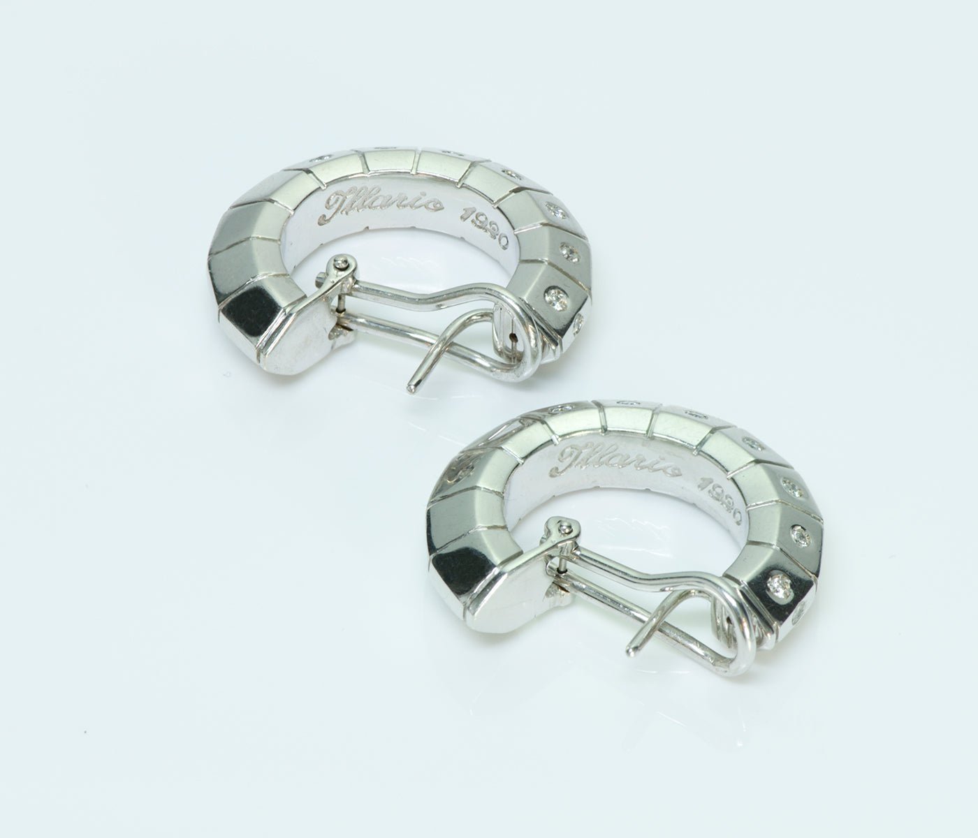 Illario 18K Gold Diamond Earrings