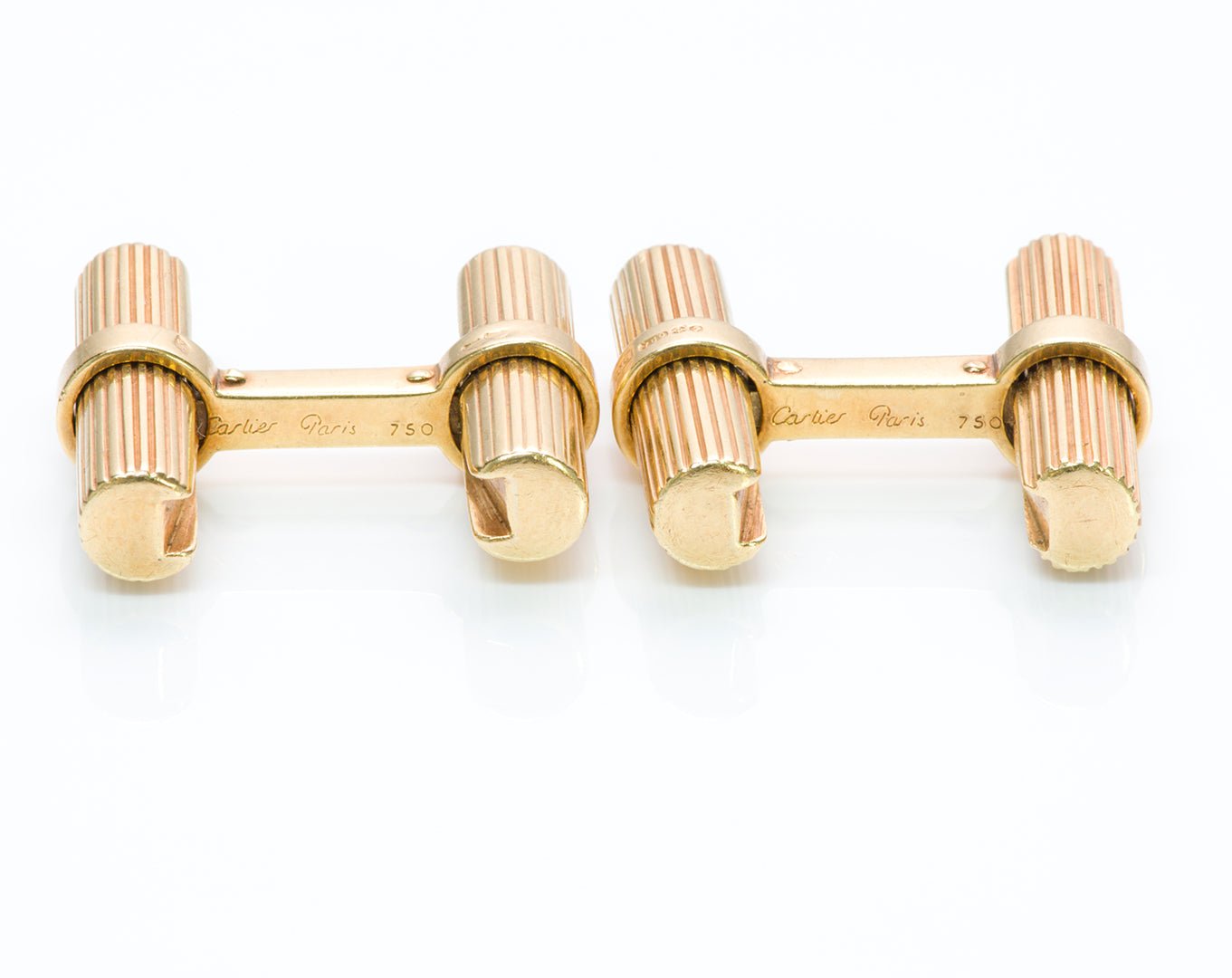 Jacques Cartier Paris Gold Cufflinks