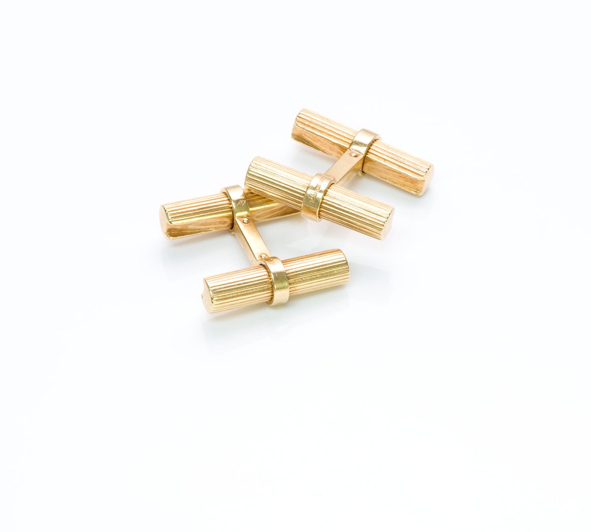 Jacques Cartier Paris Gold Cufflinks
