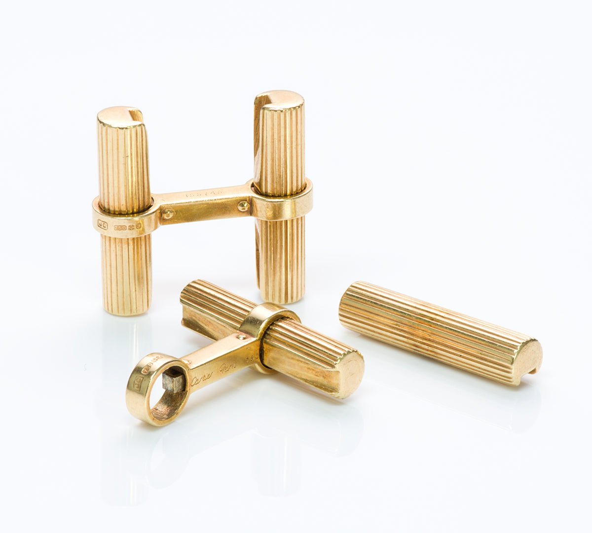 Jacques Cartier Paris Gold Cufflinks