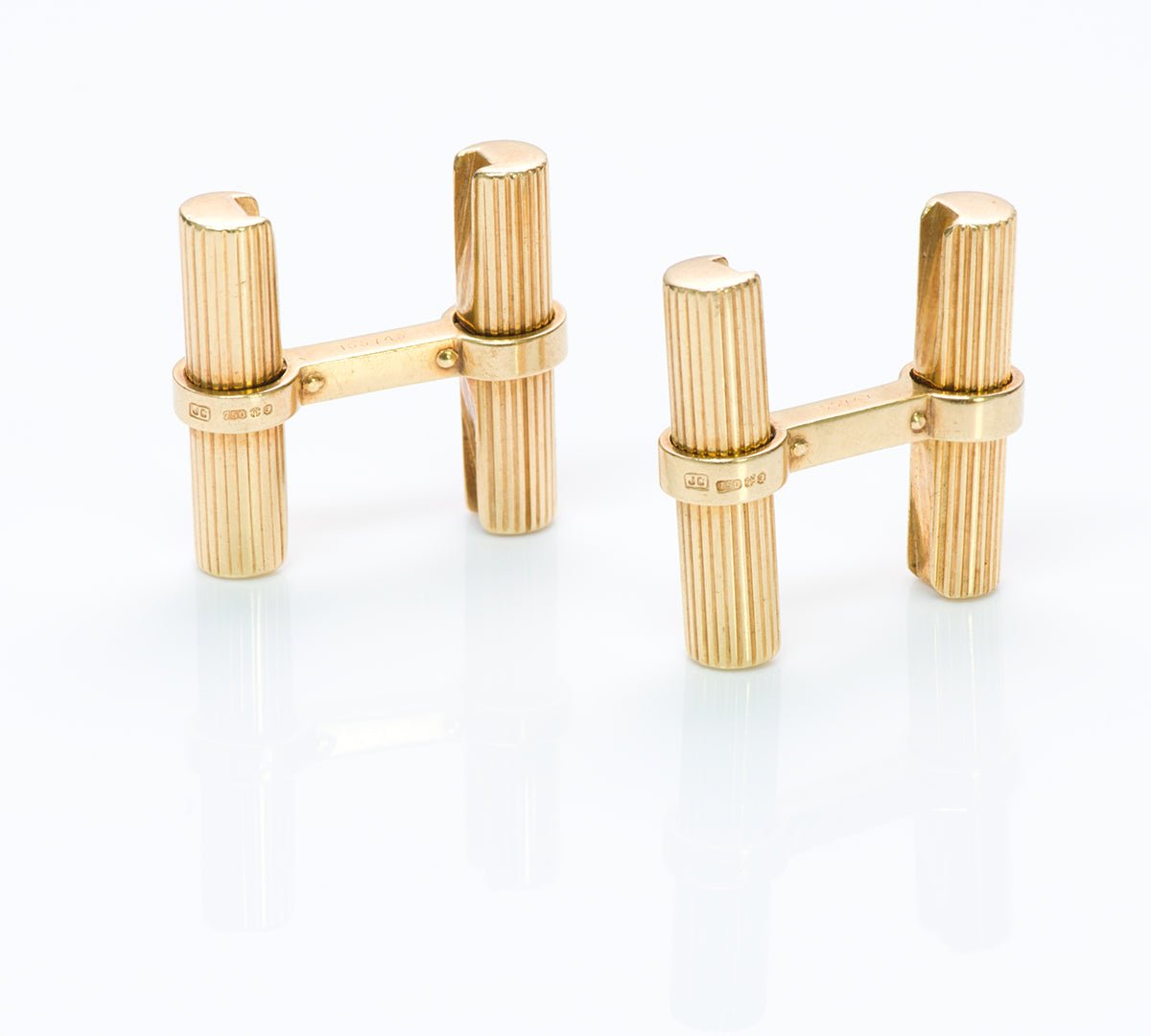 Jacques Cartier Paris Gold Cufflinks