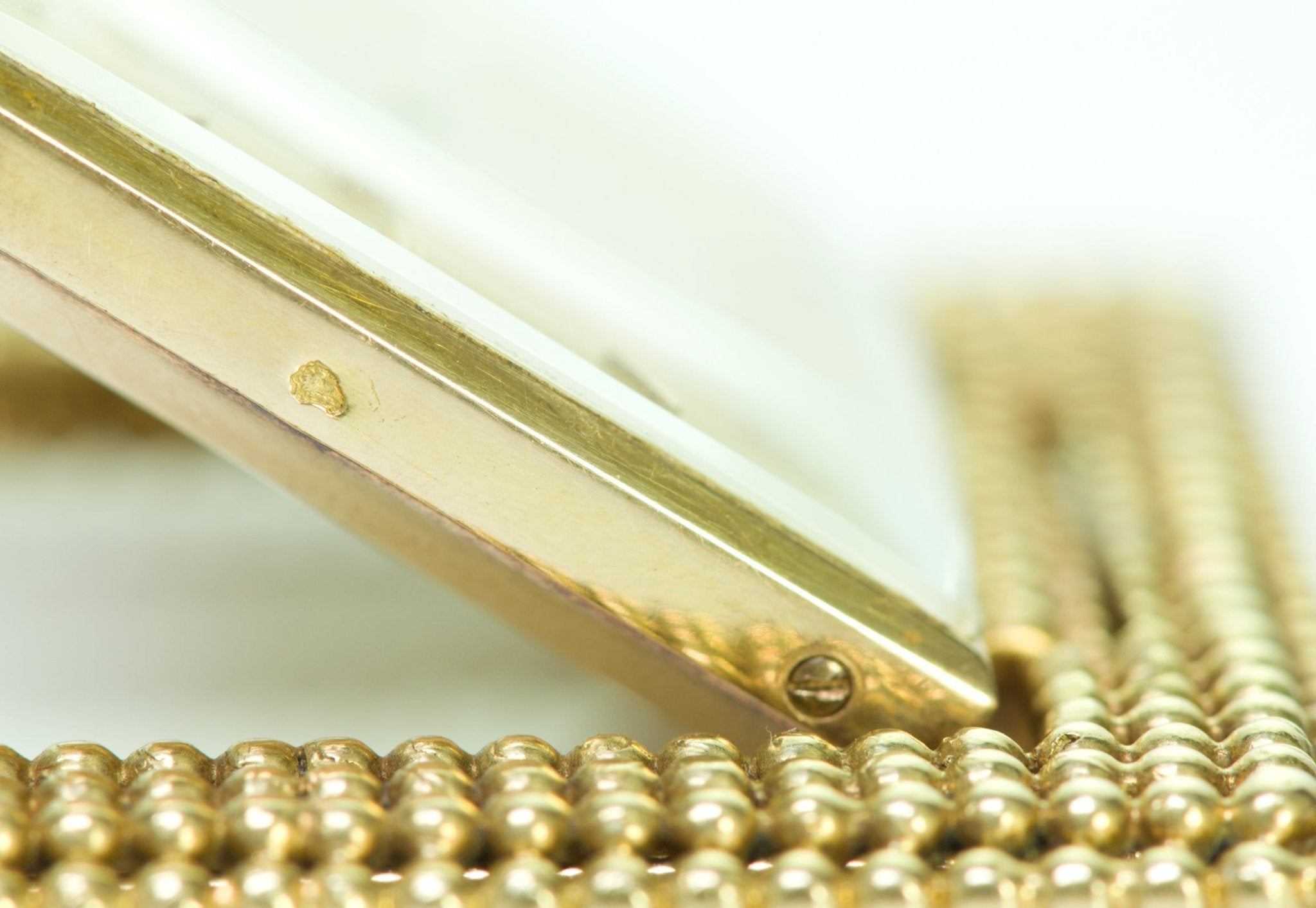 Jaeger Lecoultre Hermès Gold Travel Clock