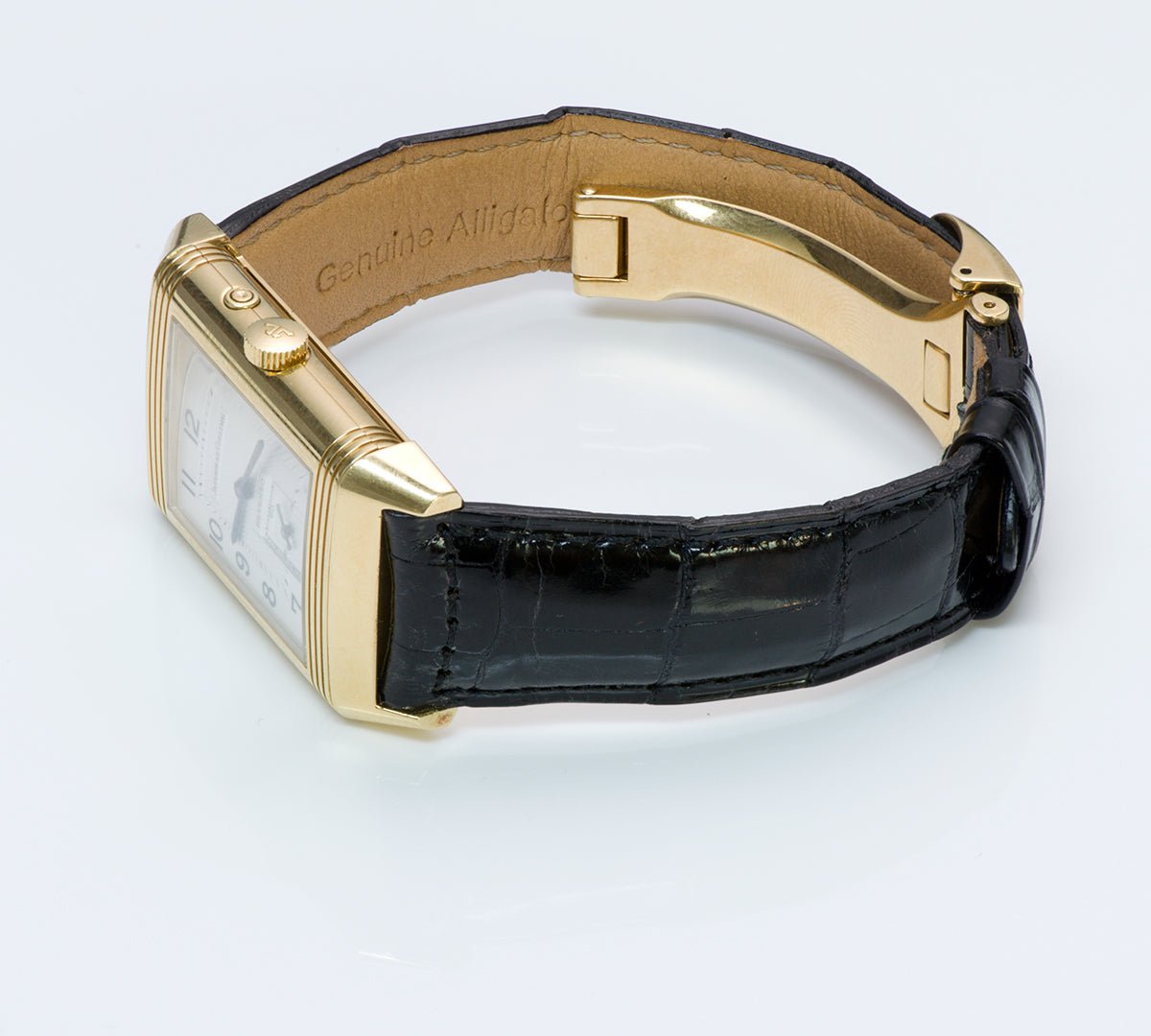 Jaeger-LeCoultre Reverso Duo Day Night Gold Watch 270.1.54
