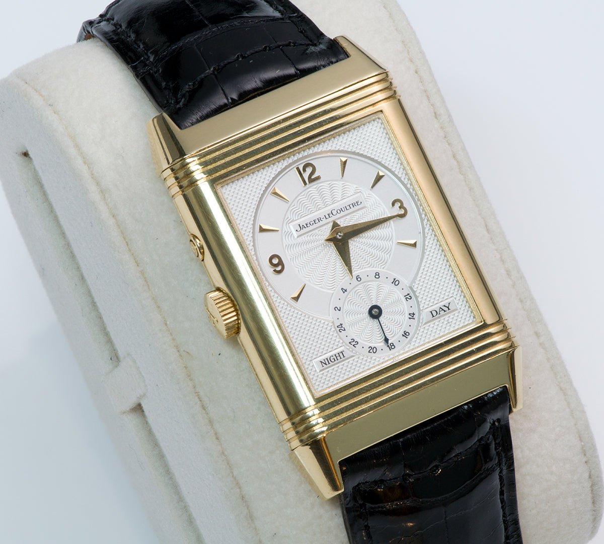 Jaeger-LeCoultre Reverso Duo Day Night Gold Watch 270.1.54