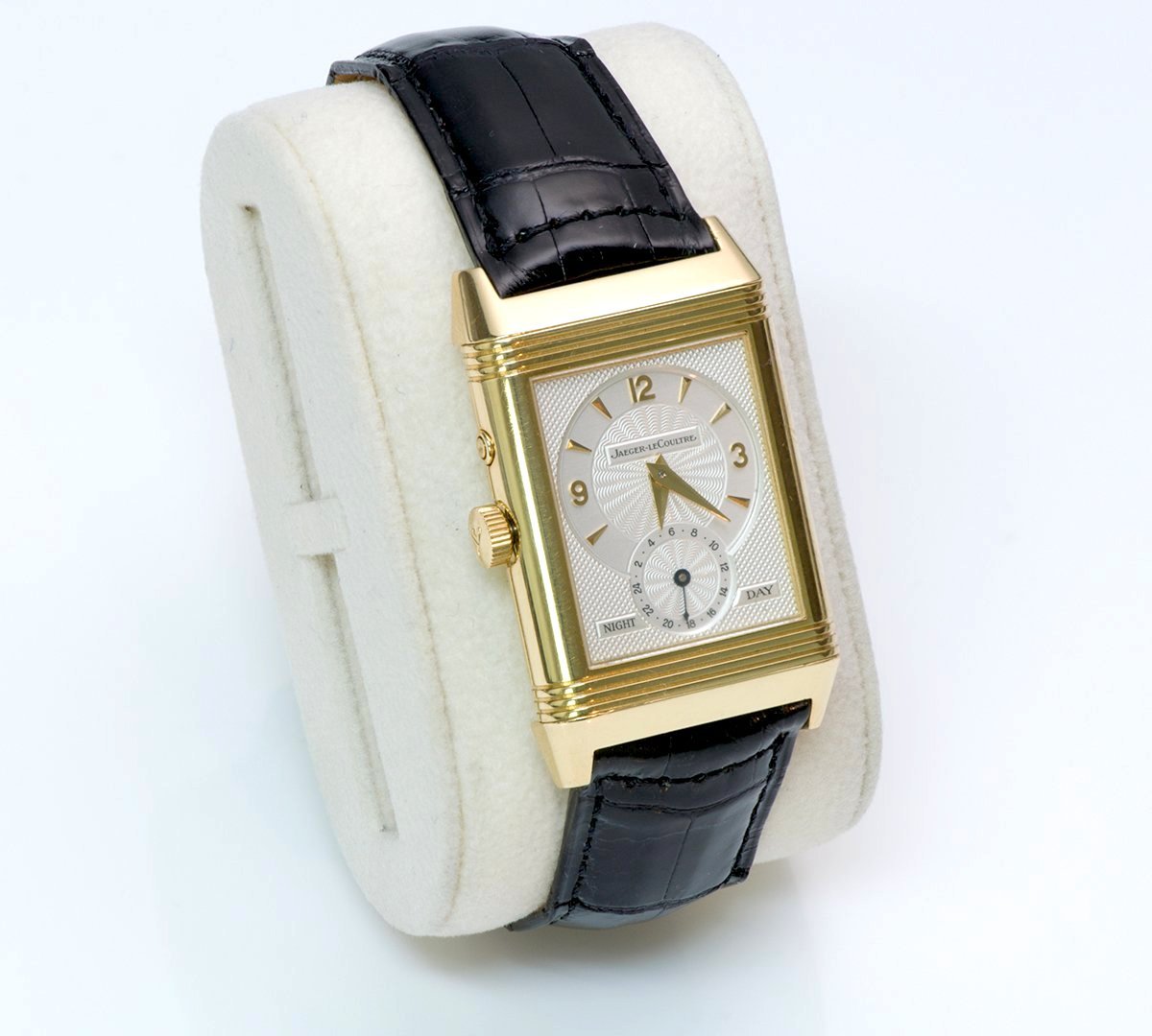 Jaeger-LeCoultre Reverso Duo Day Night Gold Watch 270.1.54