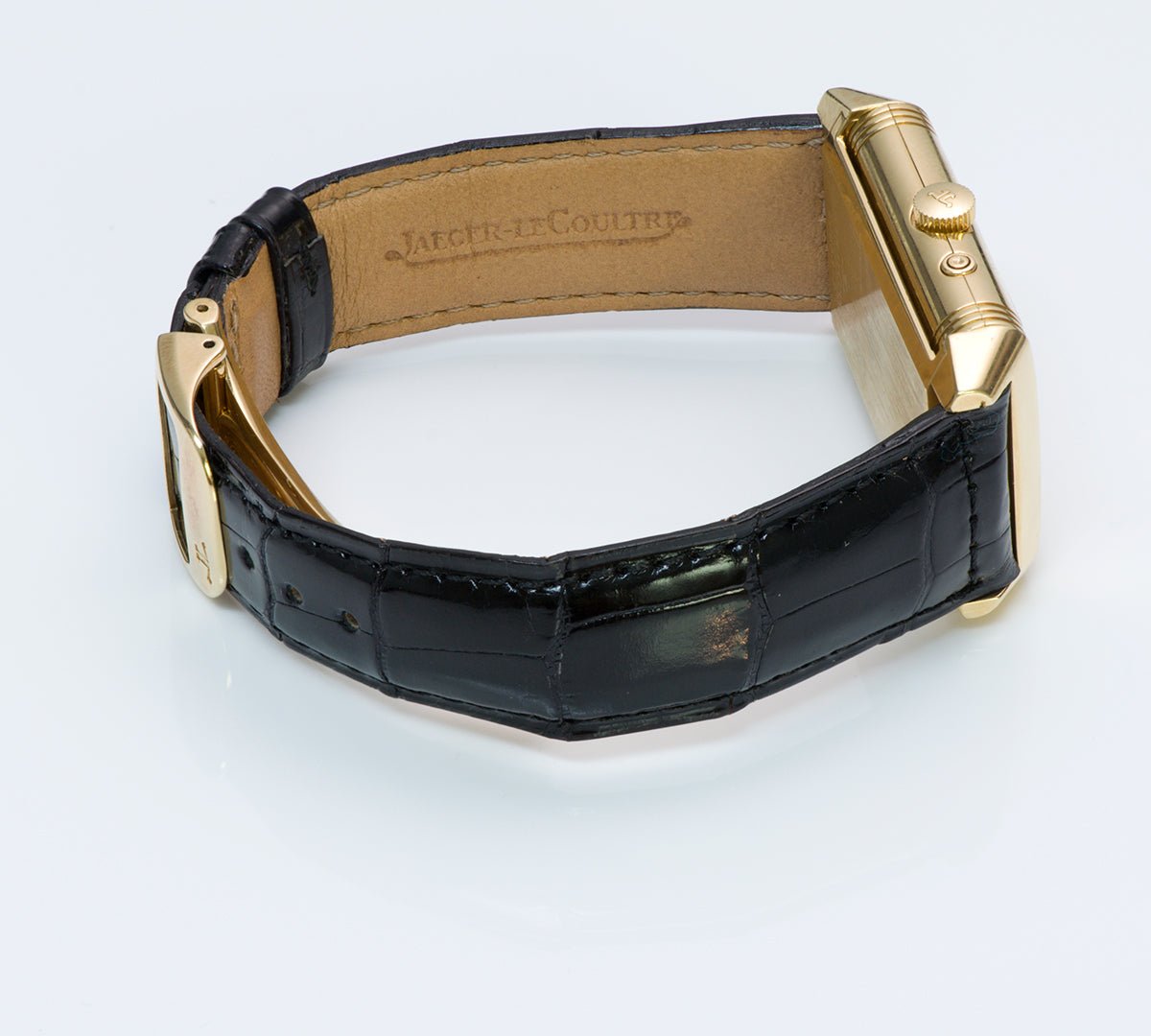 Jaeger-LeCoultre Reverso Duo Day Night Gold Watch 270.1.54