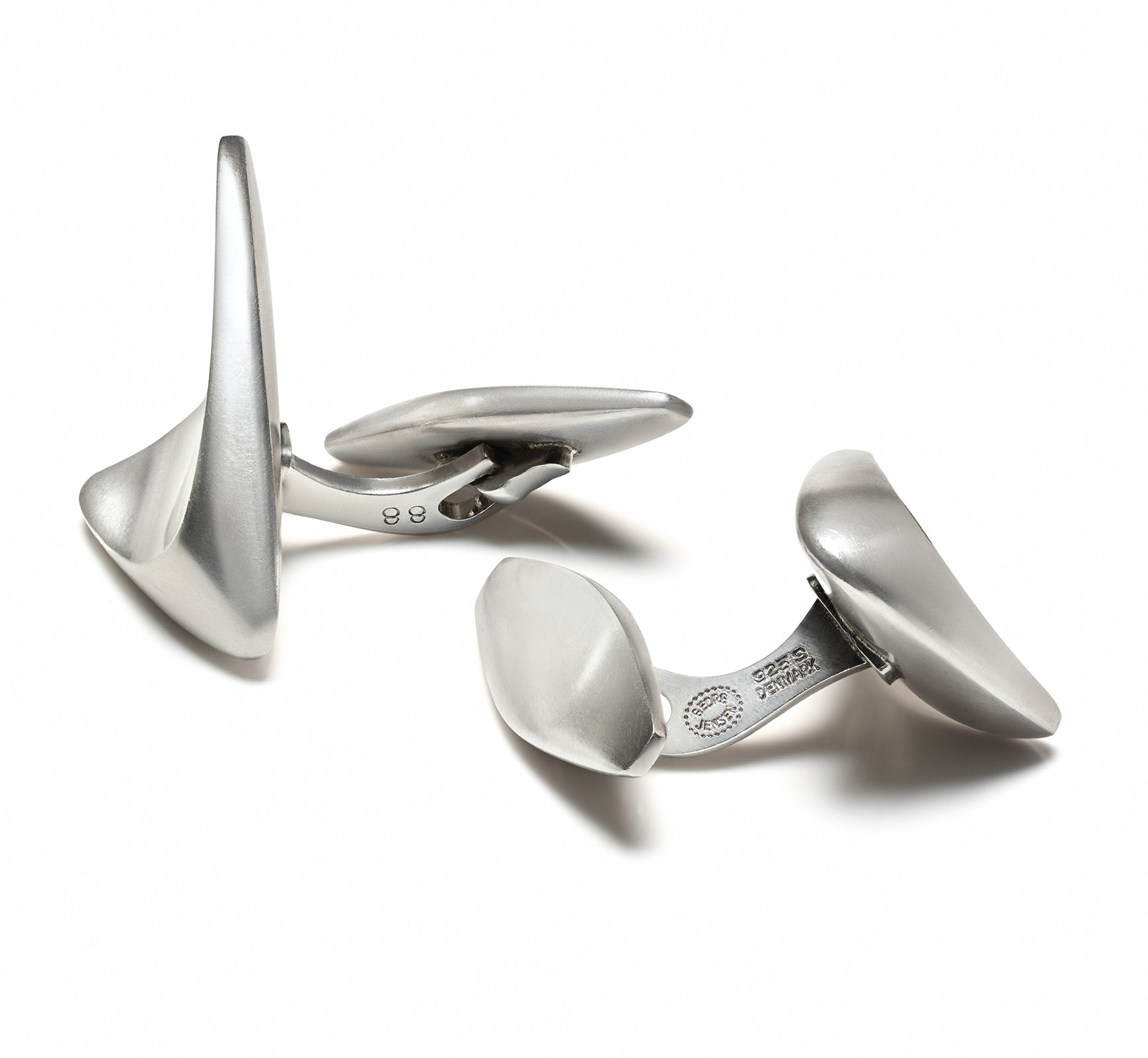 Georg Jensen Sterling Cufflinks No 88 by Henning Koppel