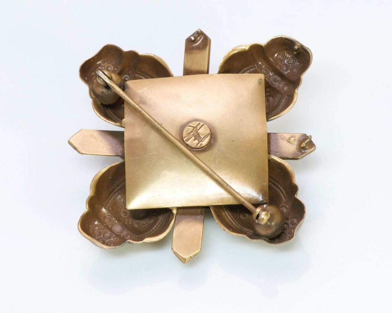 JOSEFF of Hollywood Etruscan Style Brooch