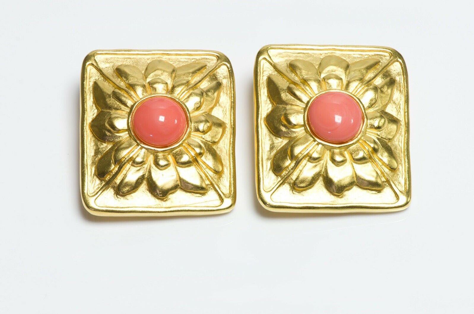 Karl Lagerfeld Paris Cabochon Glass Earrings