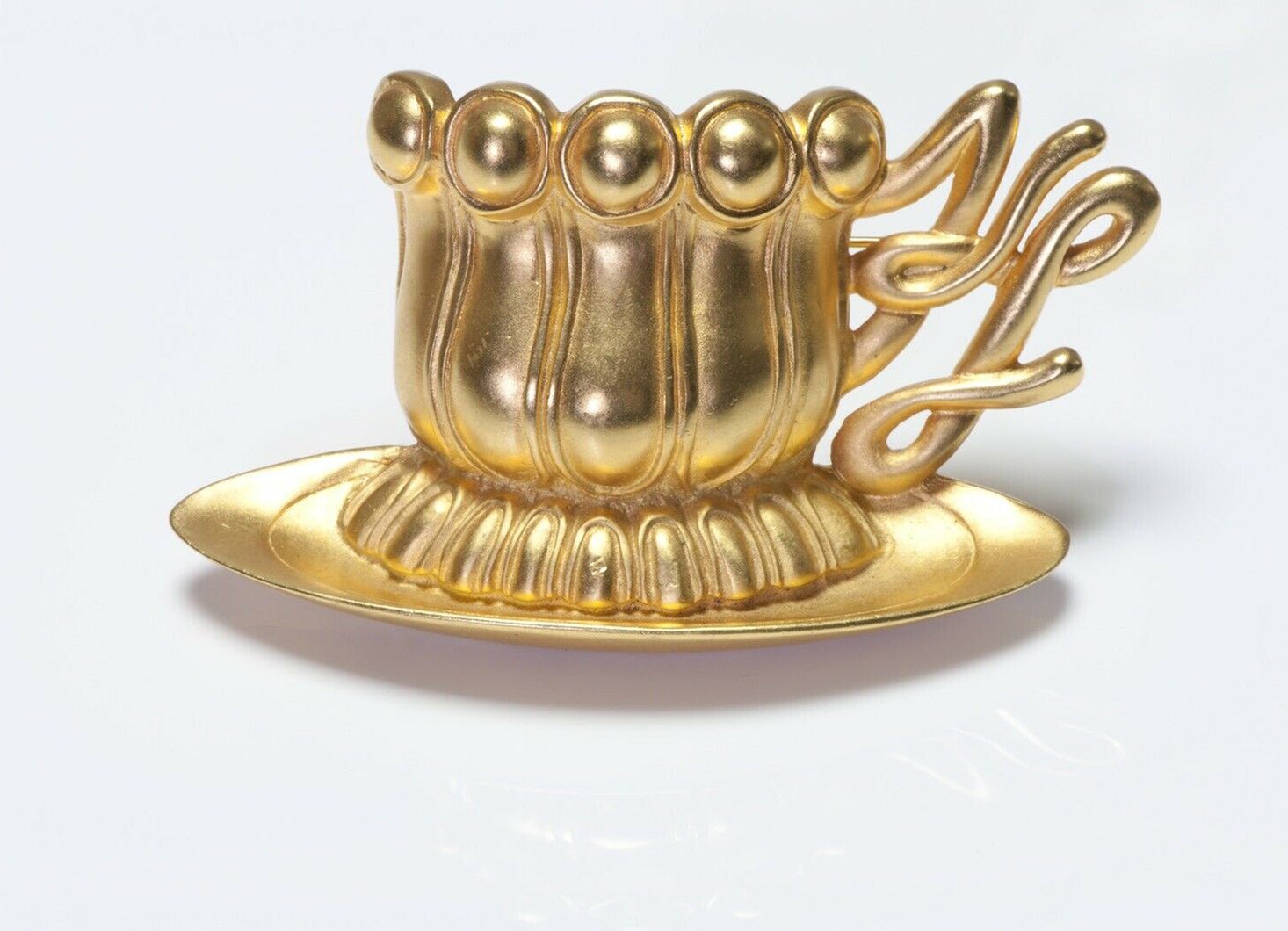 Karl Lagerfeld Paris Logo Cup Brooch