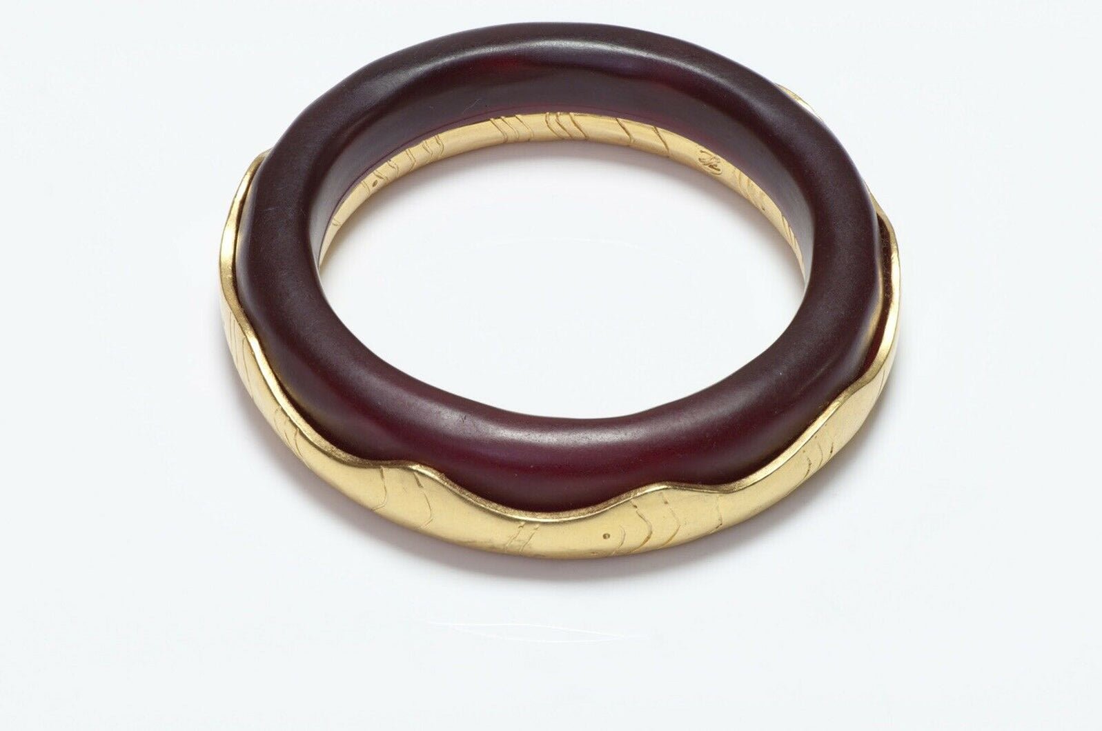 Karl Lagerfeld Paris Lucite Bangle Bracelet