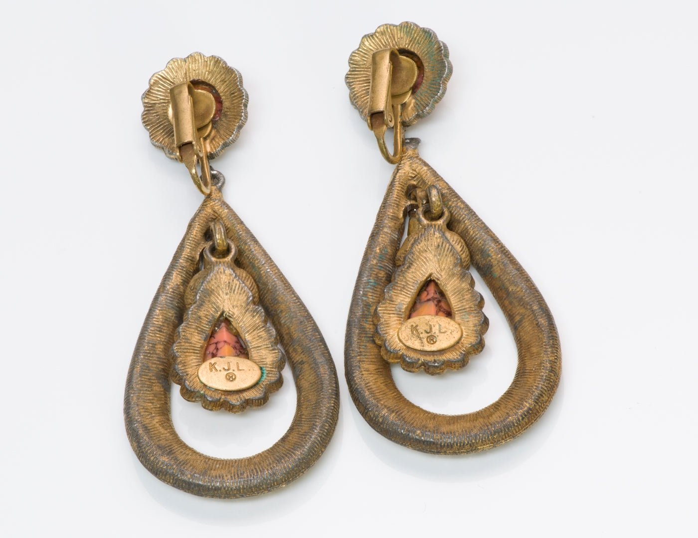 Kenneth Jay Lane Crystal Earrings