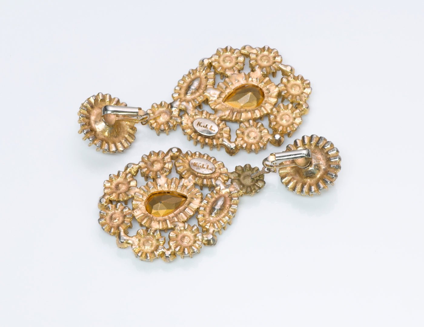 Kenneth Jay Lane Crystal Earrings