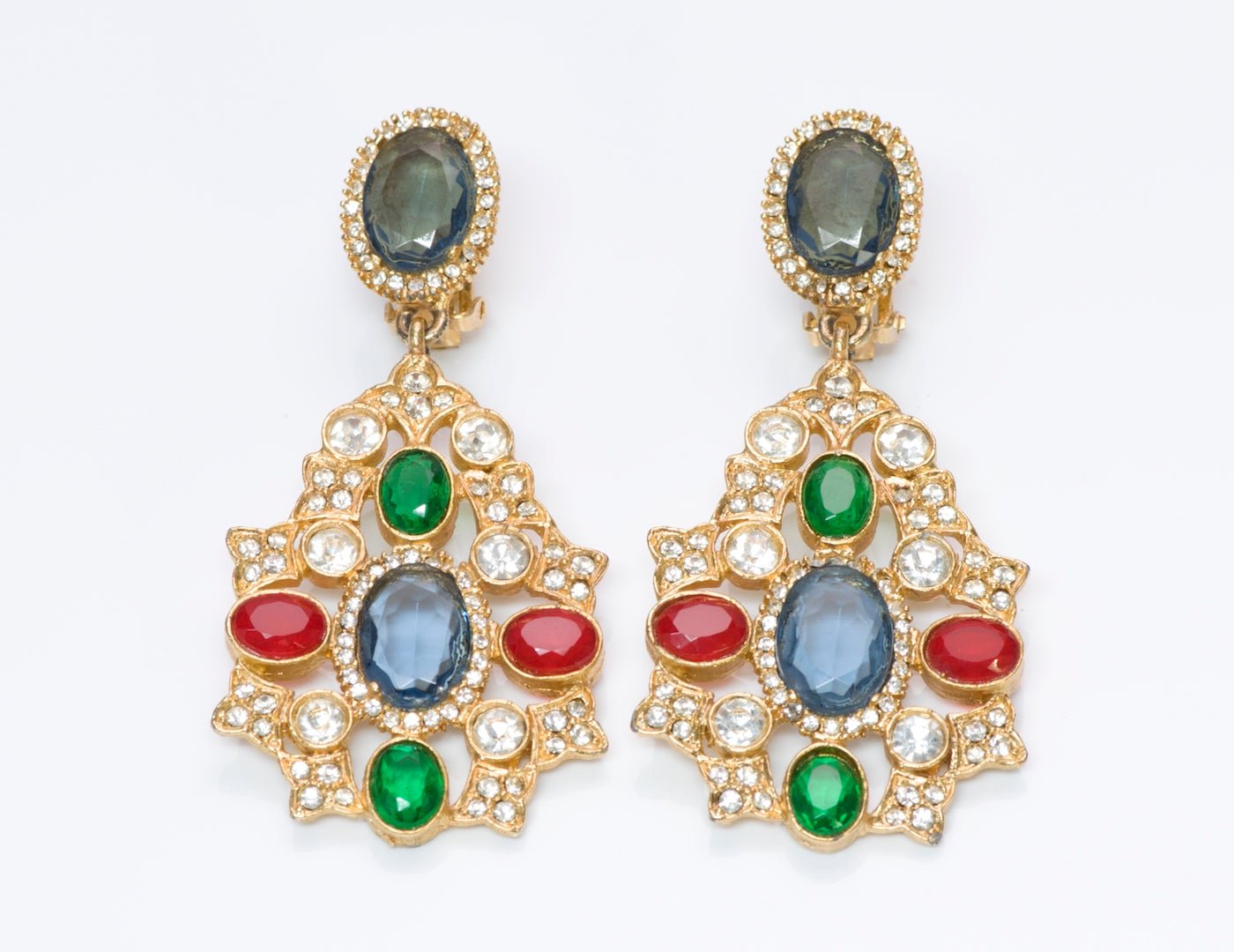 Kenneth Jay Lane Crystal Earrings