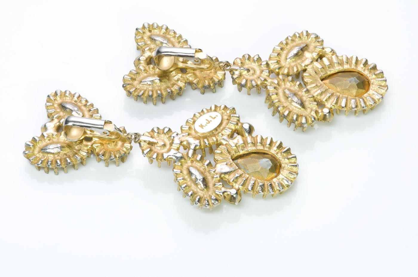 Kenneth Jay Lane Crystal Earrings