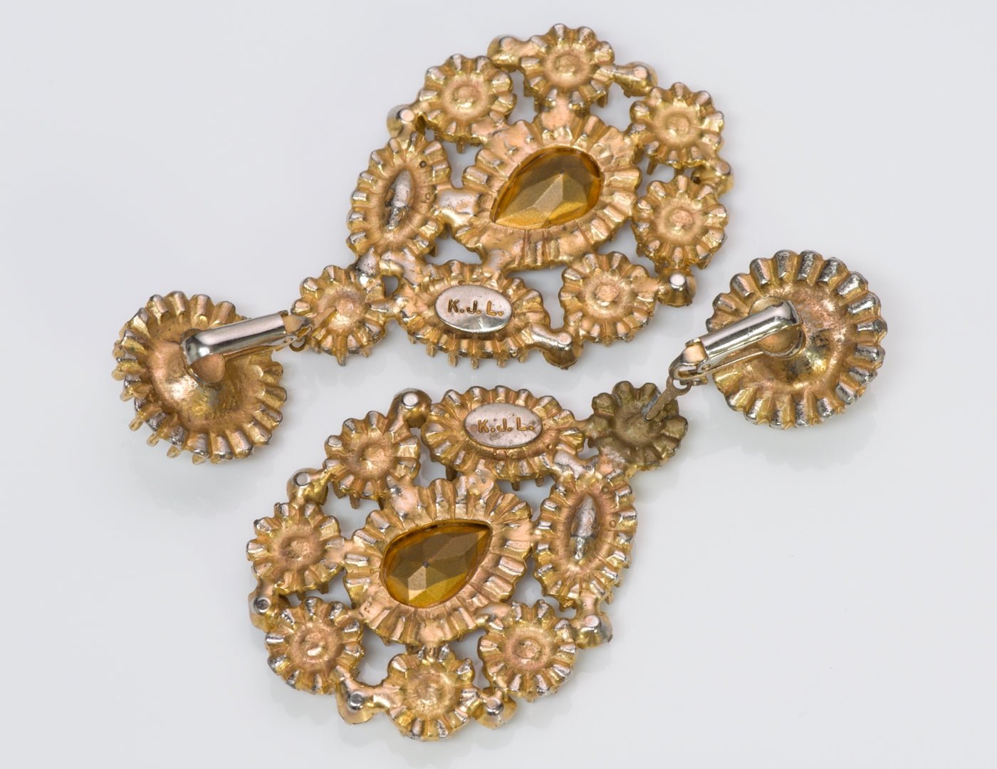 Kenneth Jay Lane Crystal Earrings