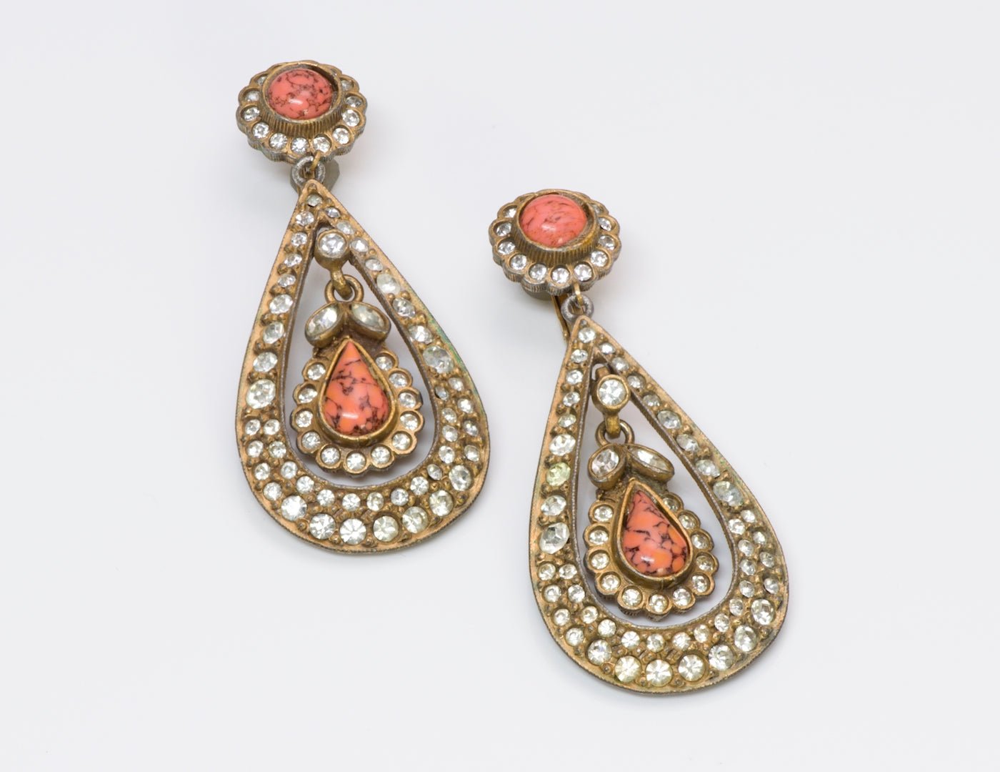 Kenneth Jay Lane Crystal Earrings