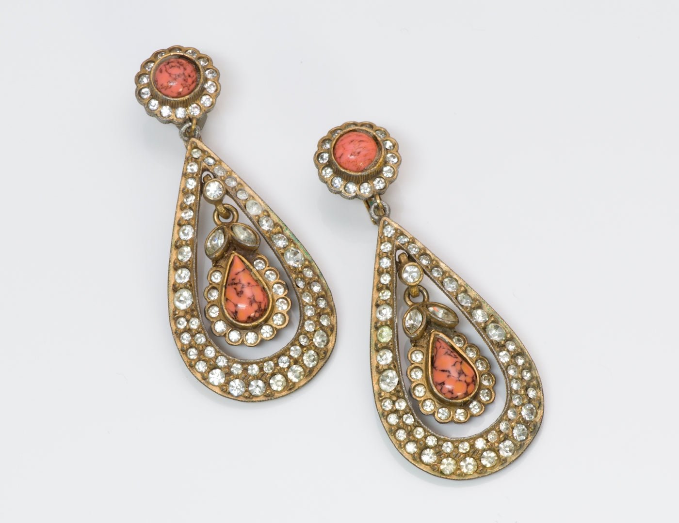 Kenneth Jay Lane Crystal Earrings