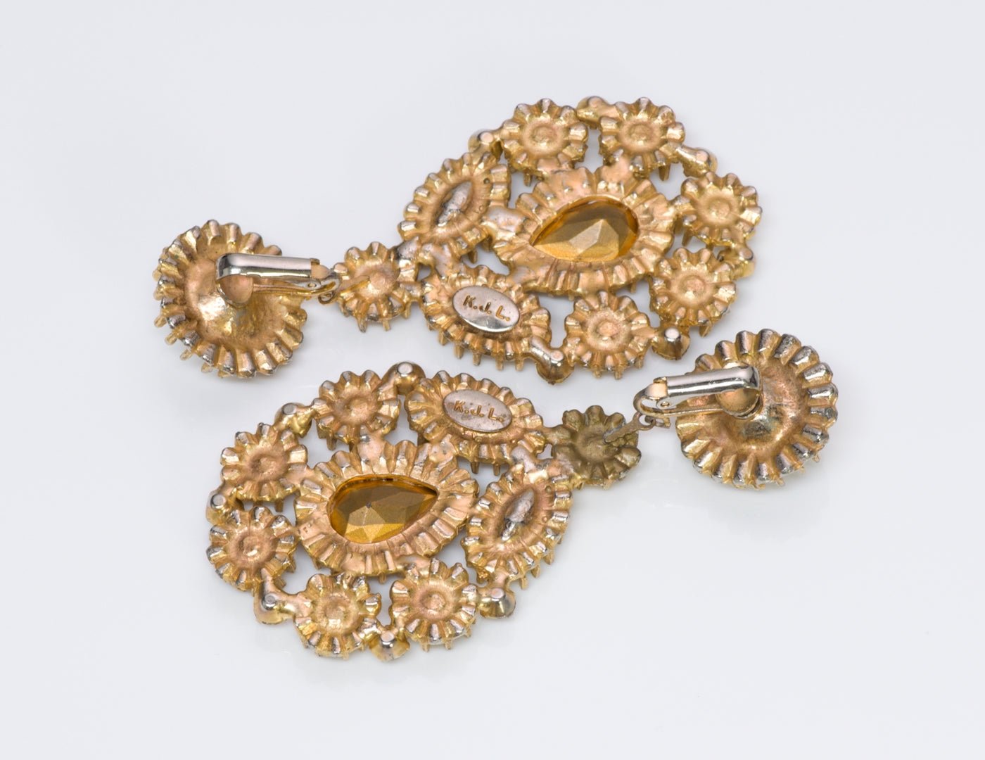 Kenneth Jay Lane Crystal Earrings