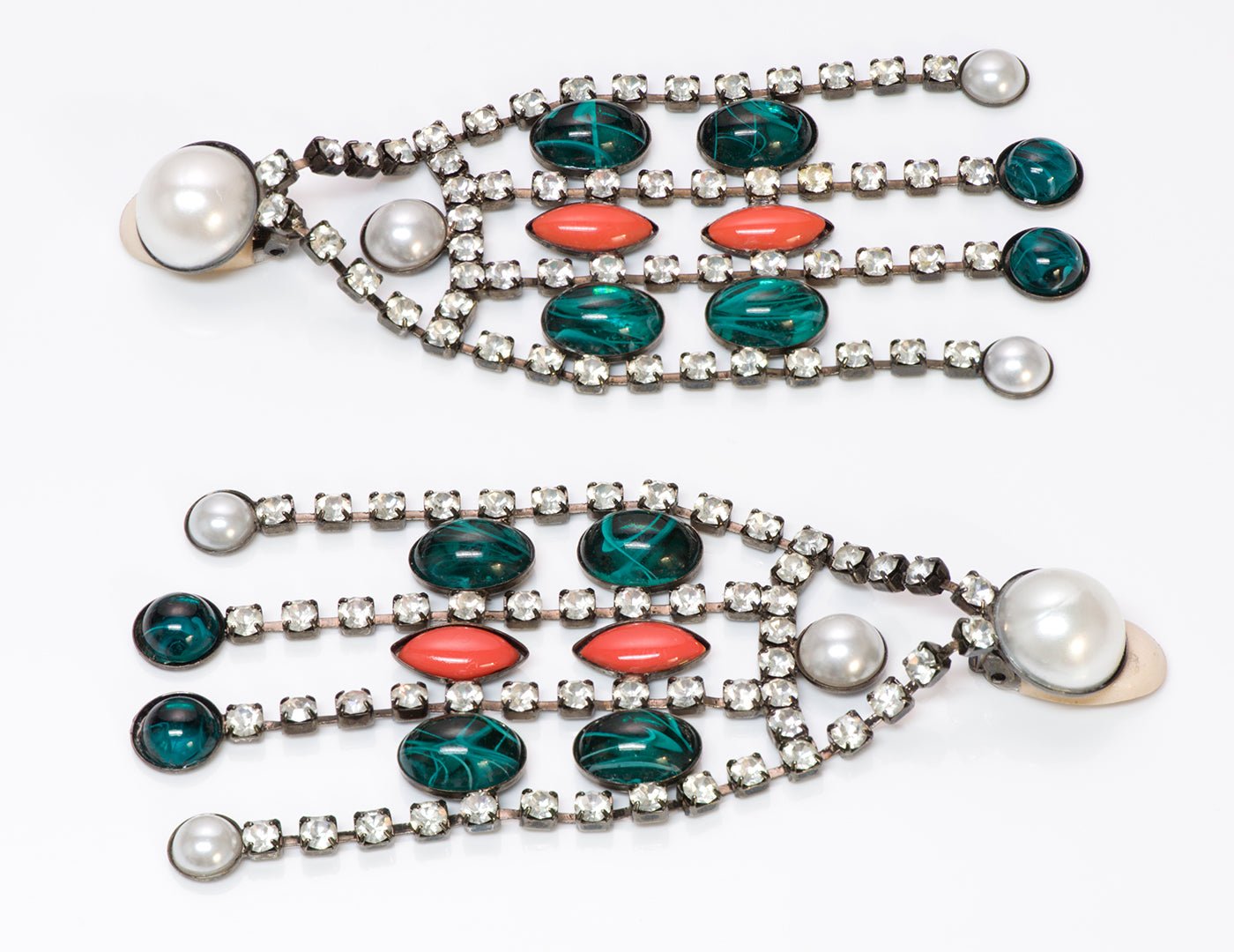 Kenneth Jay Lane KJL Chandelier Earrings