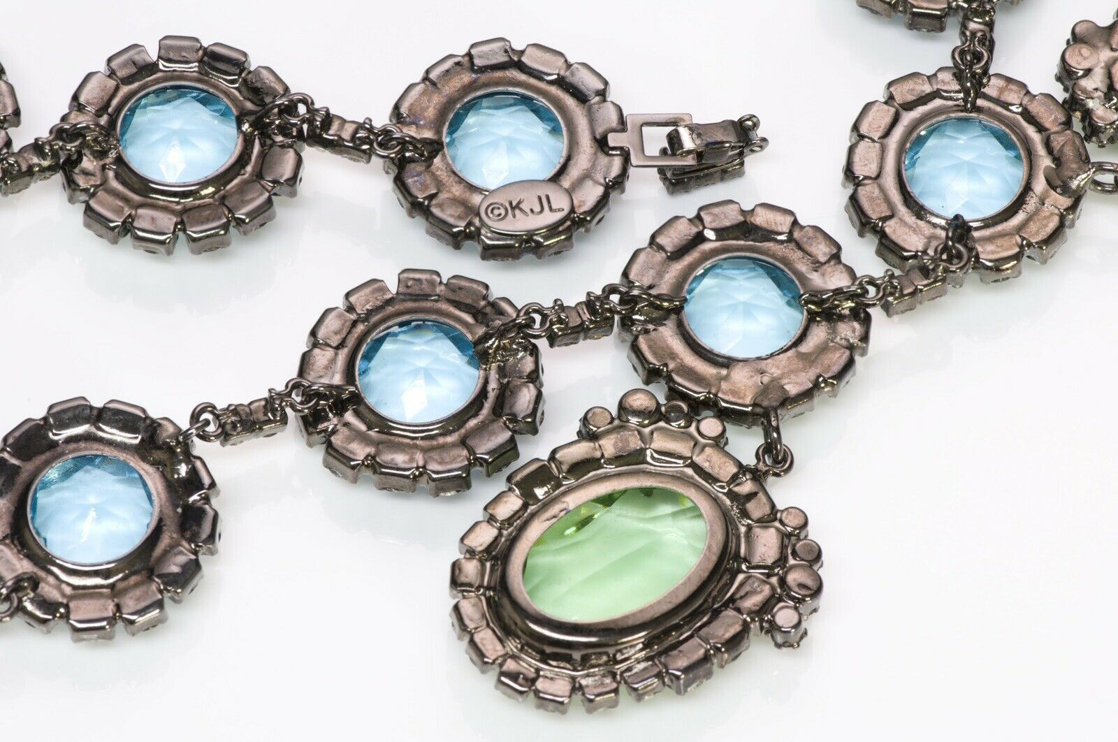 Kenneth Jay Lane KJL “Treasures of the Duchess” Crystal Necklace