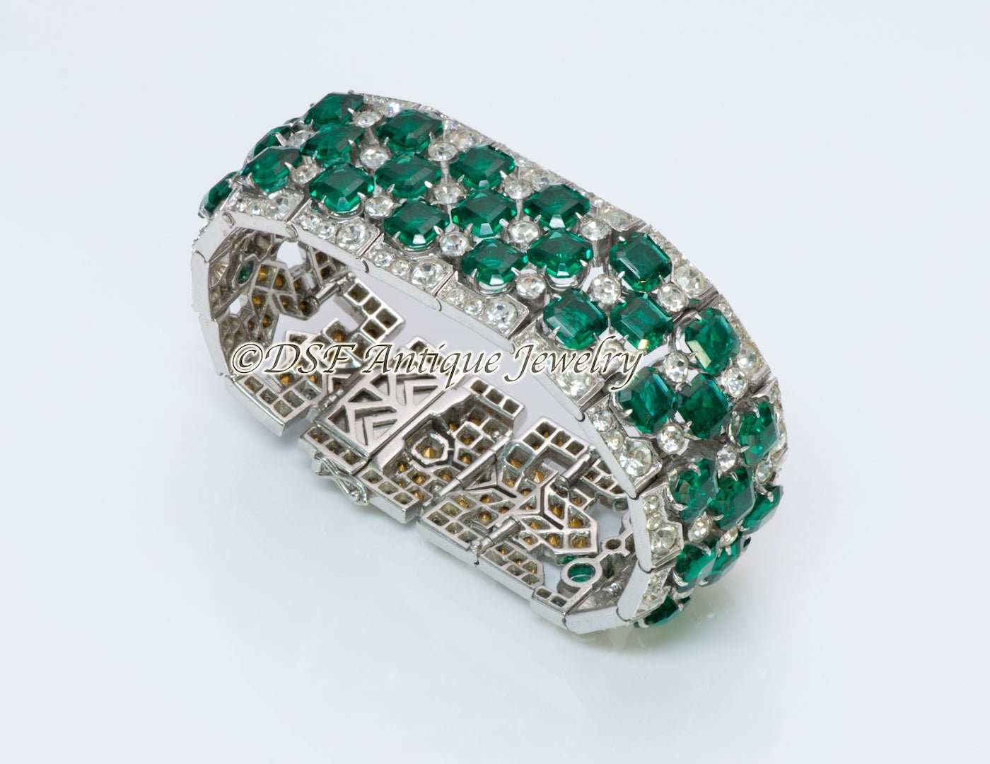 Knoll & Pregizer Art Deco Paste Bracelet