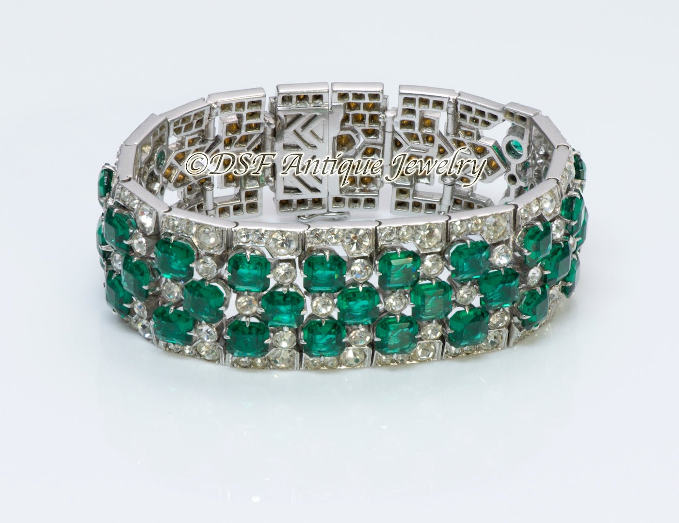 Knoll & Pregizer Art Deco Paste Bracelet
