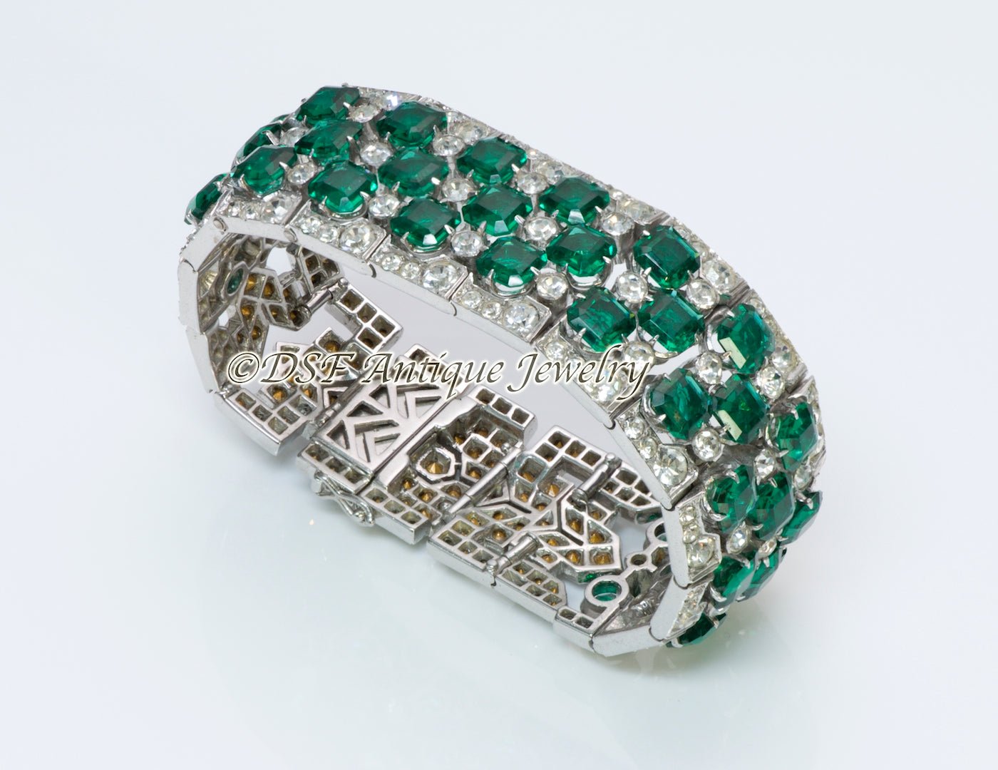Knoll & Pregizer Art Deco Paste Bracelet