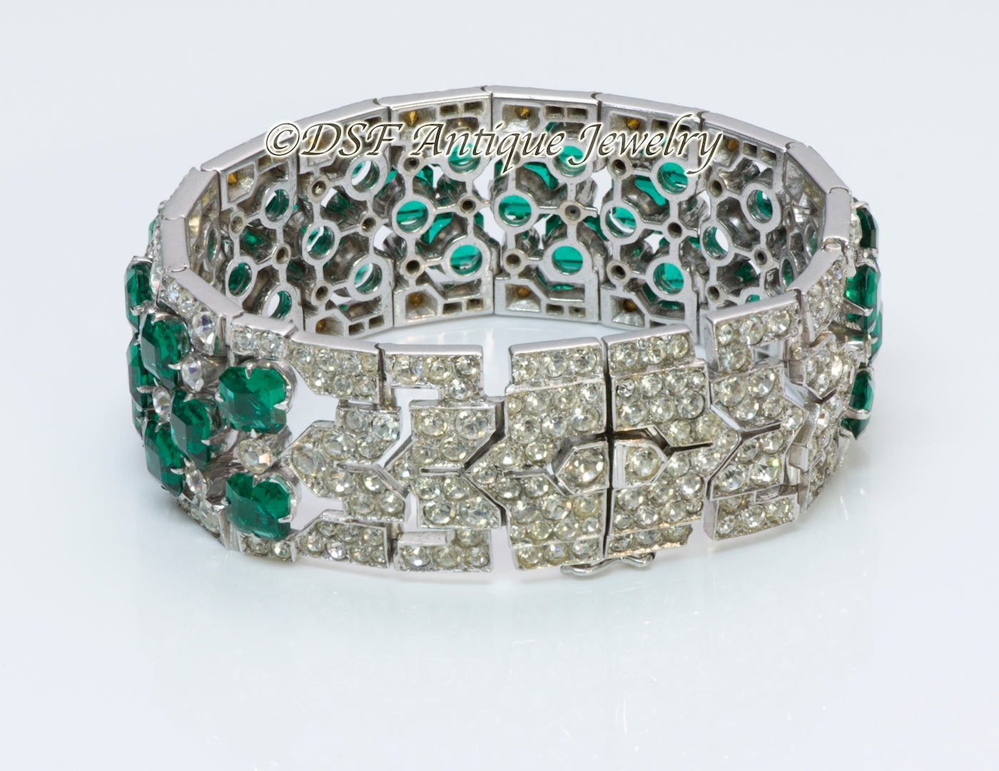 Knoll & Pregizer Art Deco Paste Bracelet