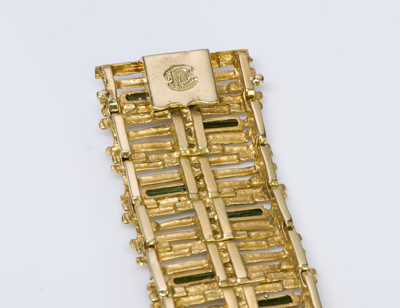 La Triomphe Gold Tourmaline Diamond Bracelet
