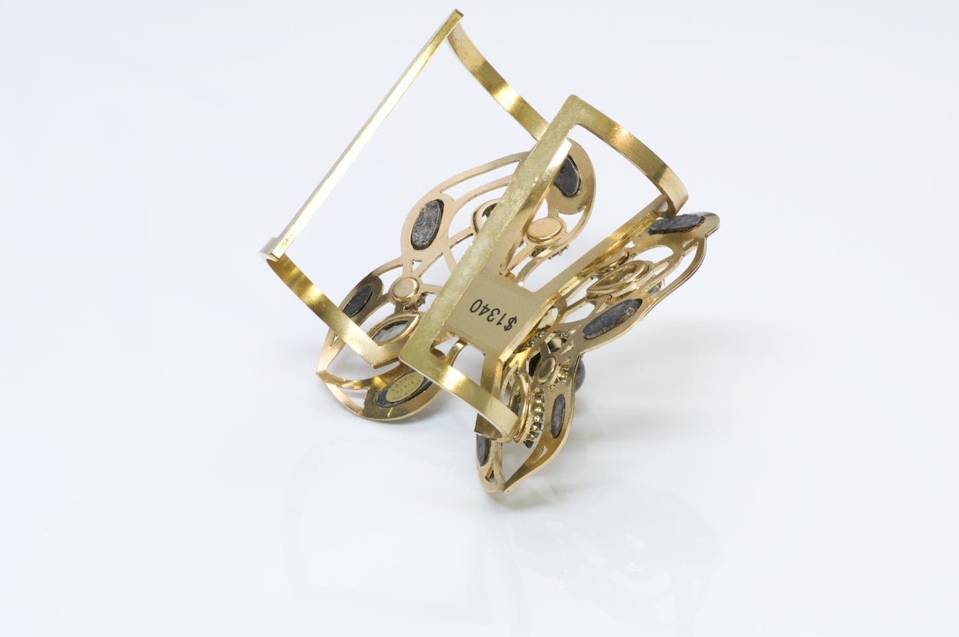 Lanvin Crystal Butterfly Bracelet