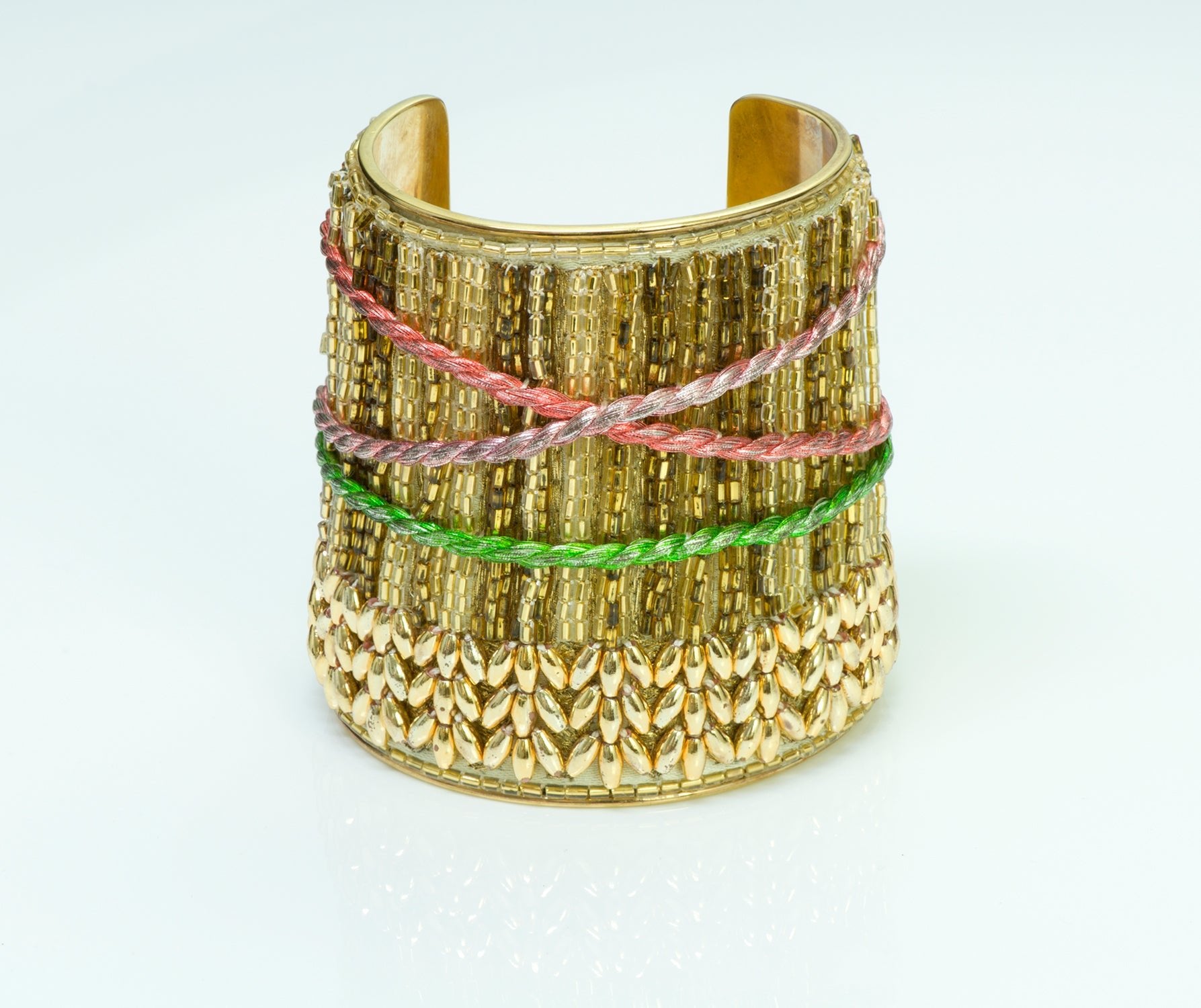 Lesage Paris Beaded Cuff