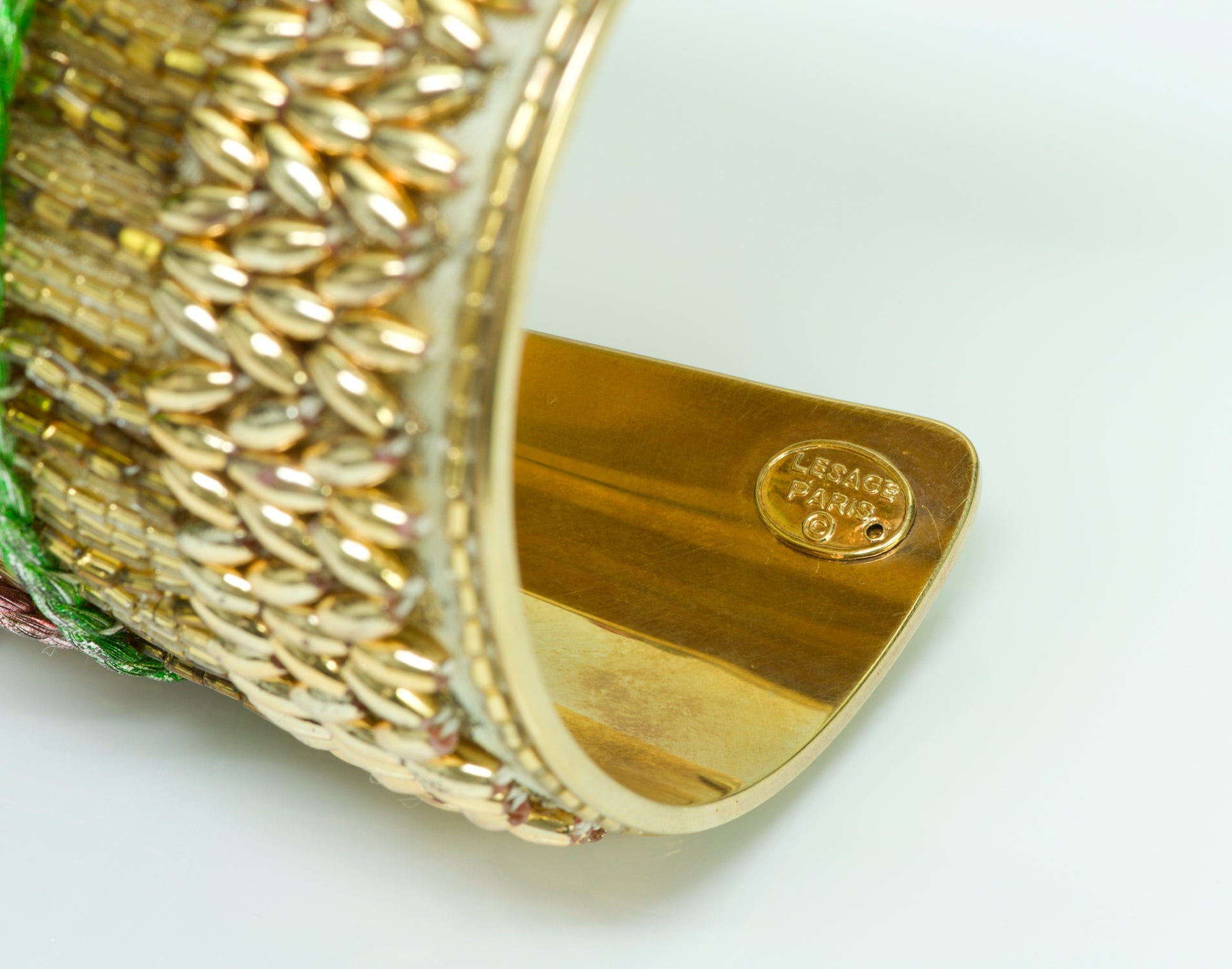 Lesage Paris Beaded Cuff