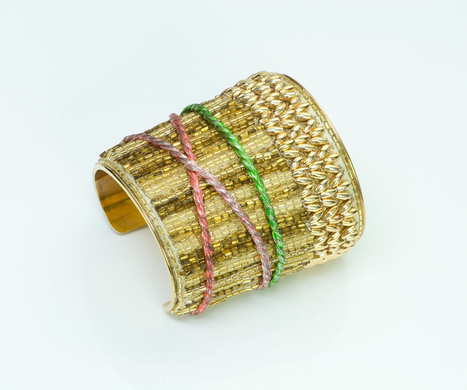 Lesage Paris Beaded Cuff