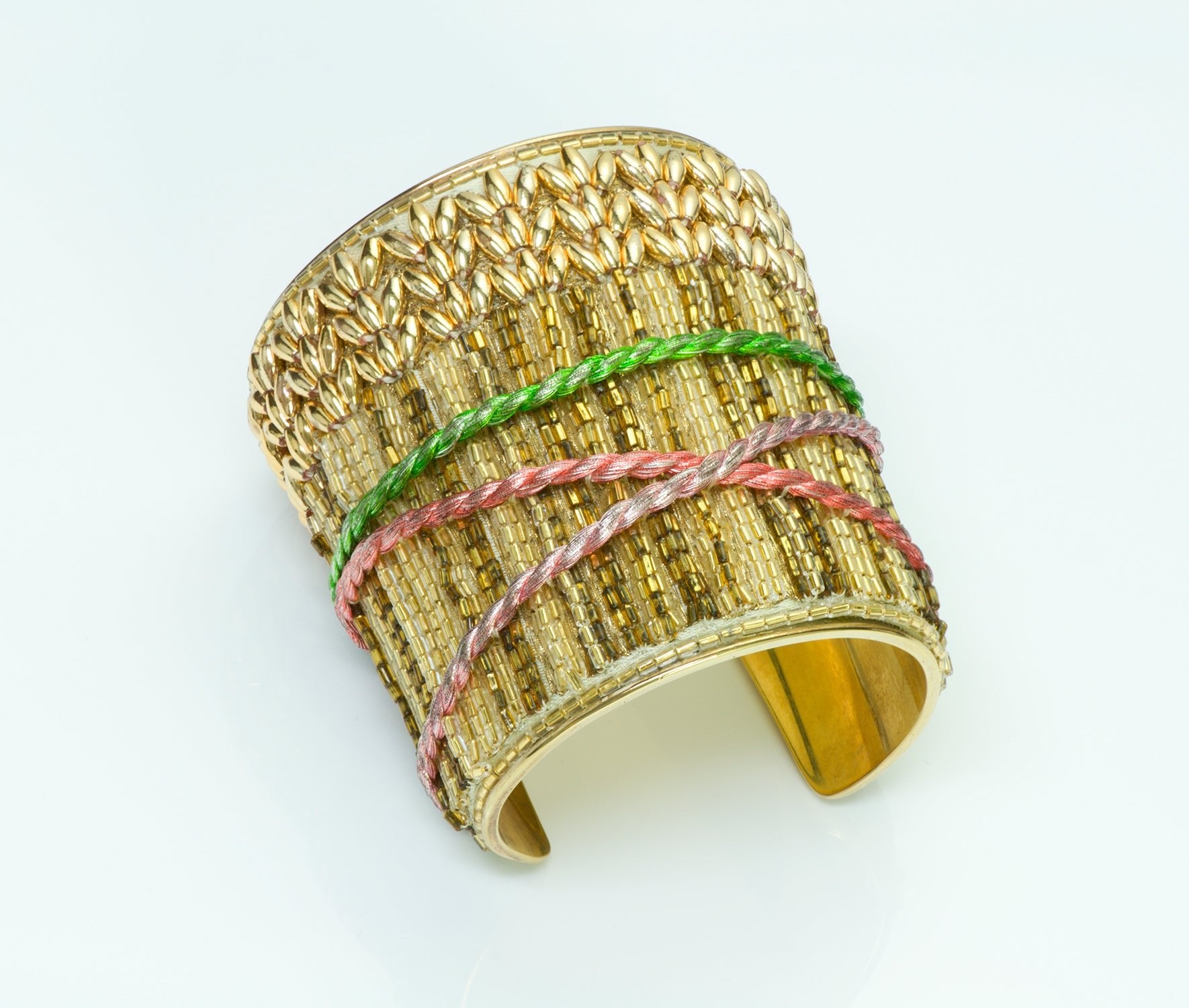 Lesage Paris Beaded Cuff