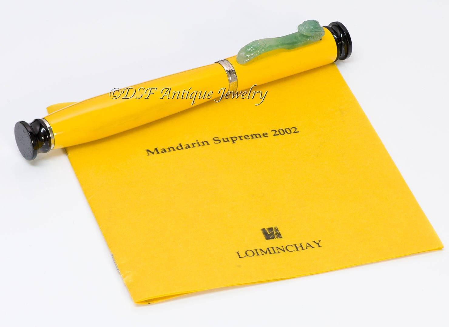 Loiminchay Mandarin Supreme Jade Fountain Pen