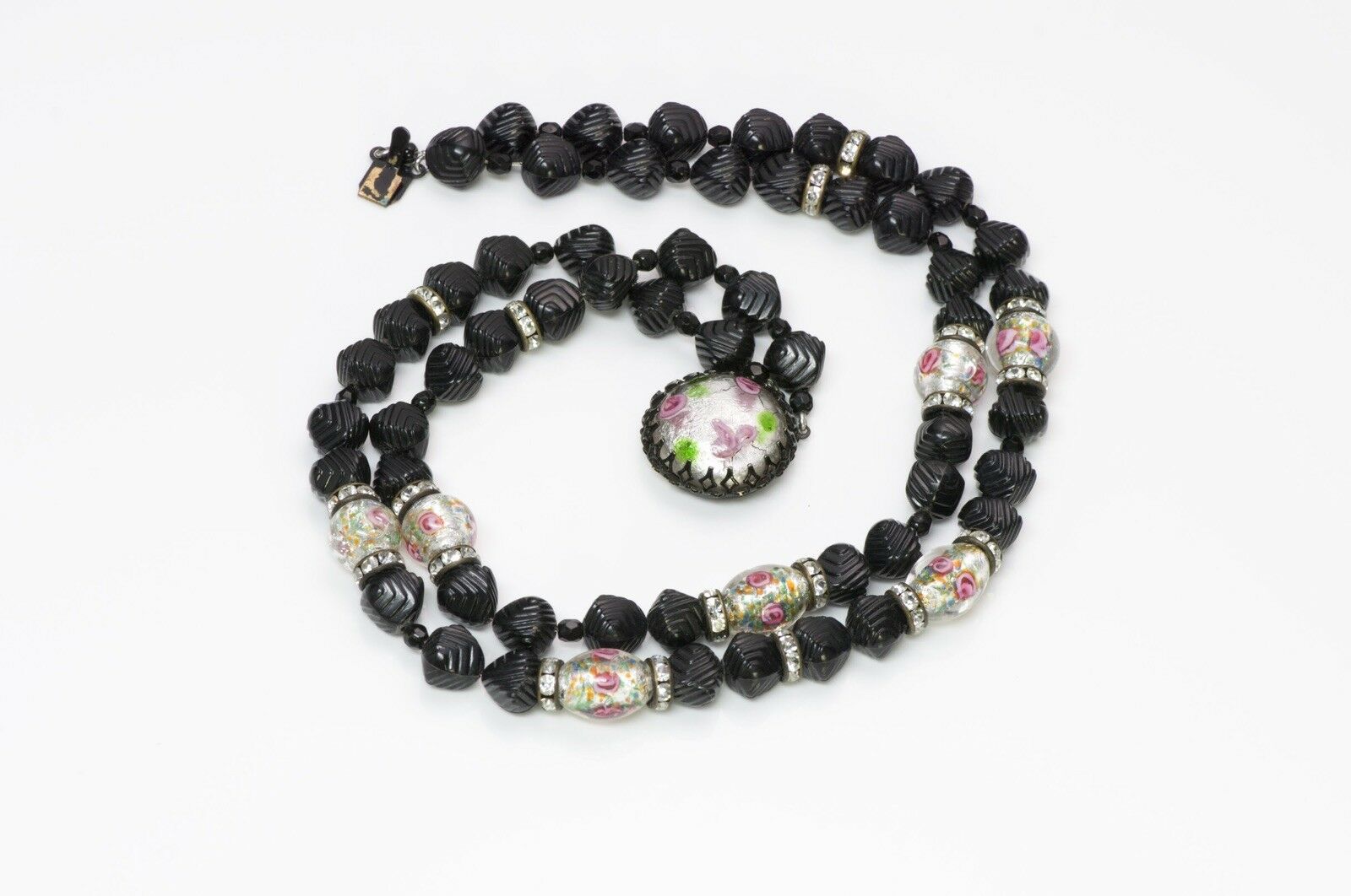 Louis Rousselet Paris Glass Beads Necklace