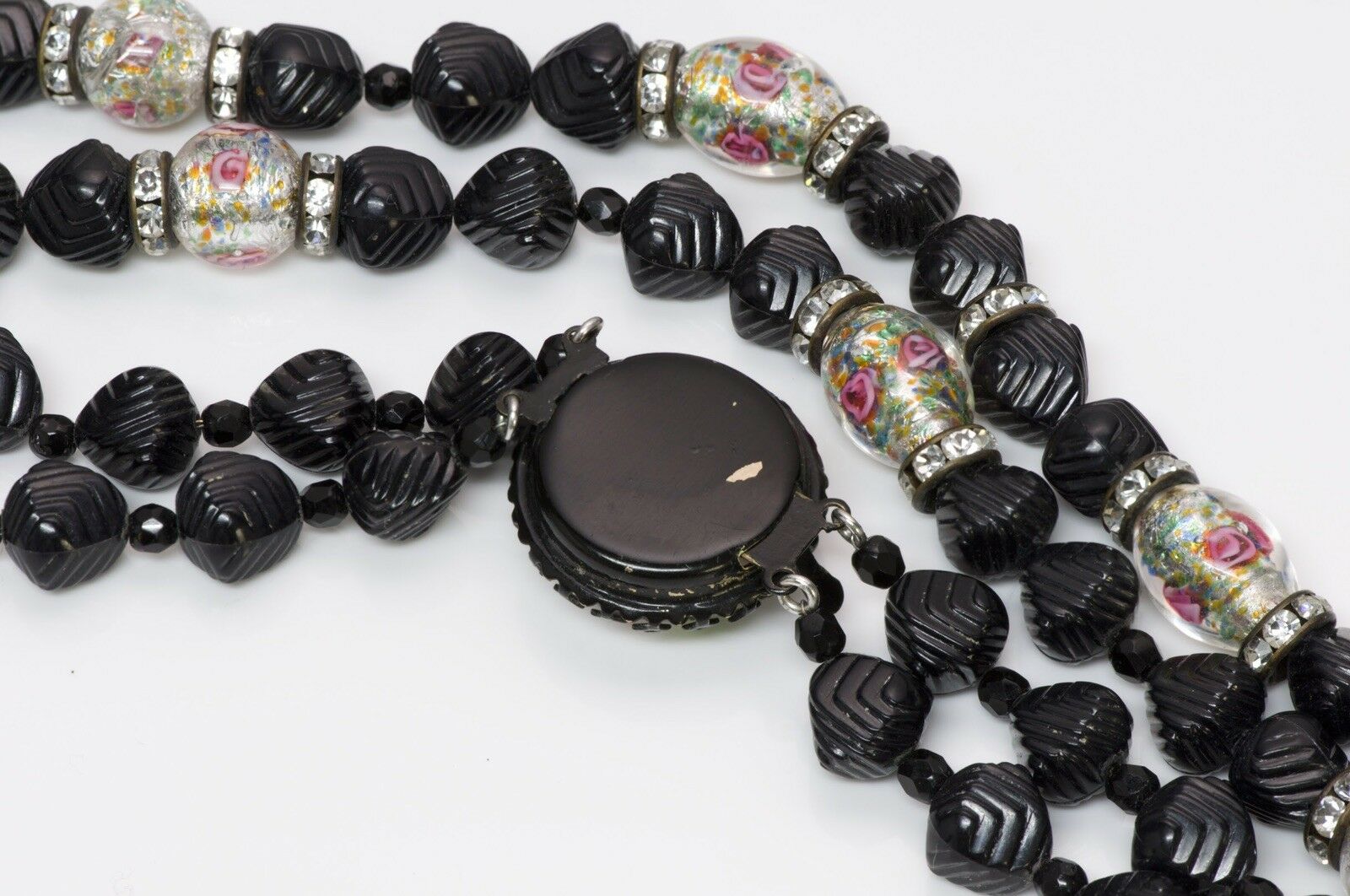 Louis Rousselet Paris Glass Beads Necklace