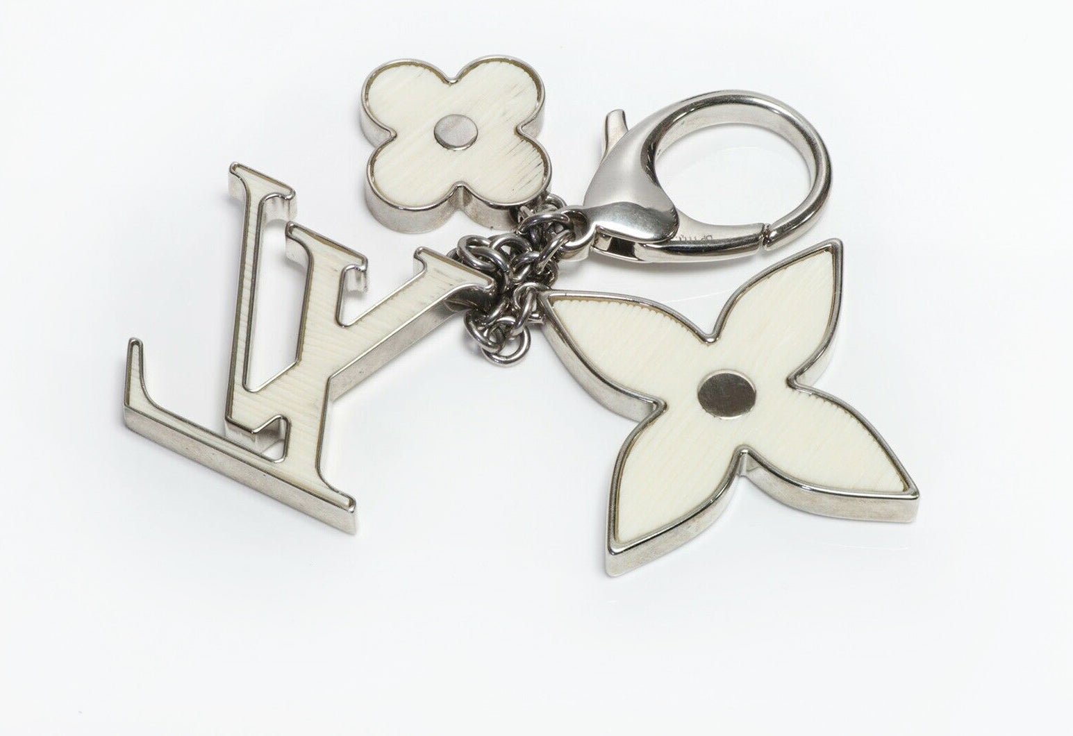 Louis Vuitton Fleur D’Epi White Bag Charm