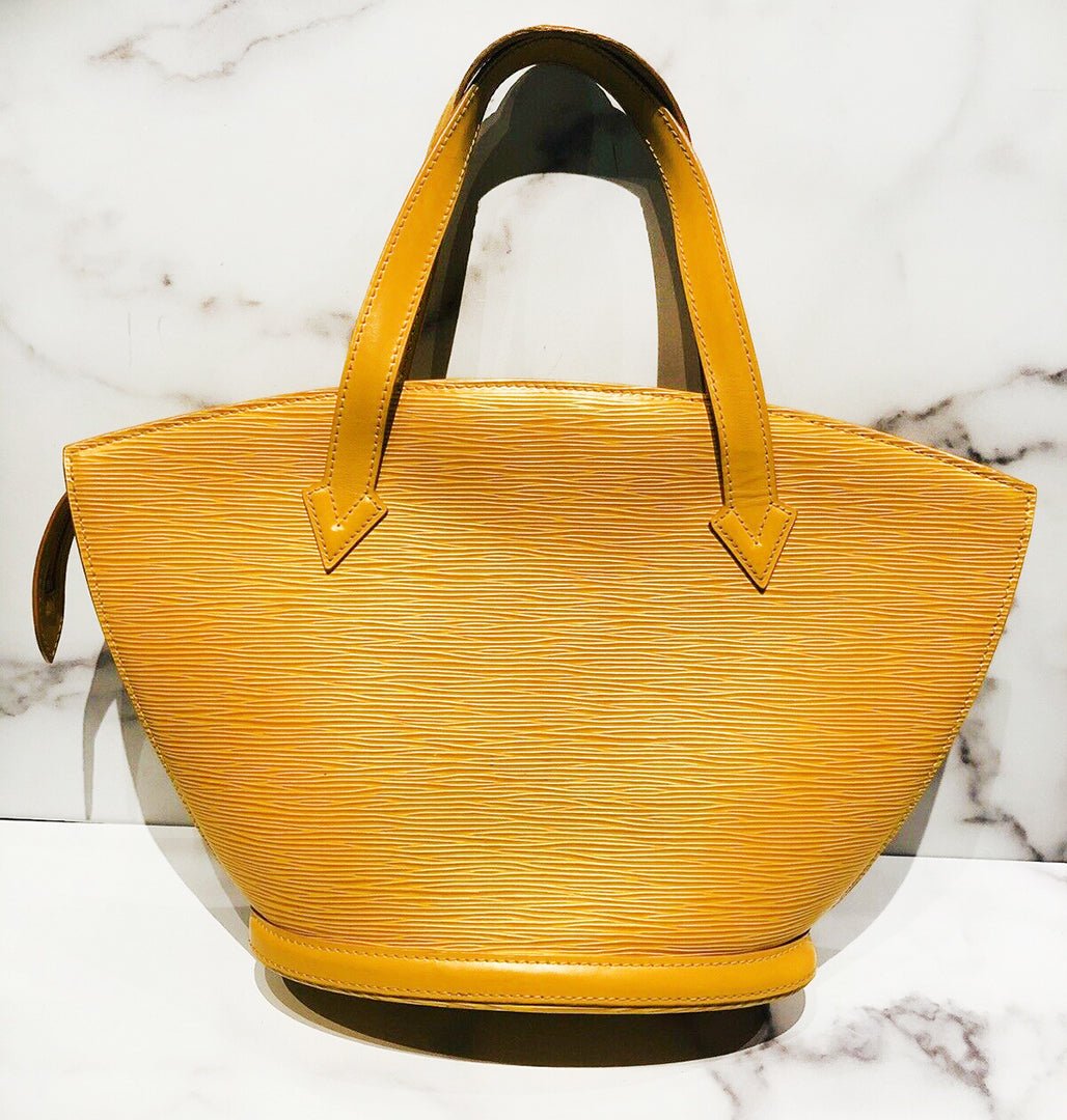 Louis Vuitton LV Saint Jacques Epi Yellow PM Bag