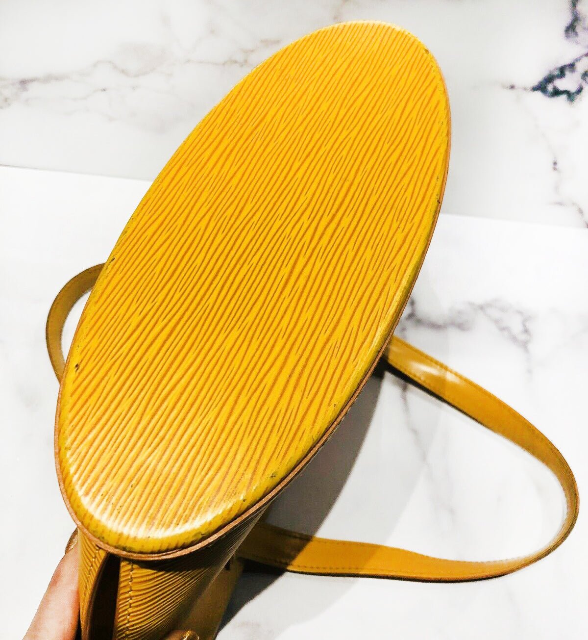 Louis Vuitton LV Saint Jacques Epi Yellow PM Bag