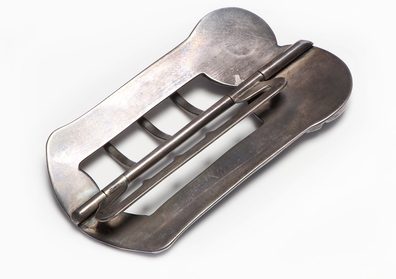 Lucien Gaillard Silver Gold Buckle