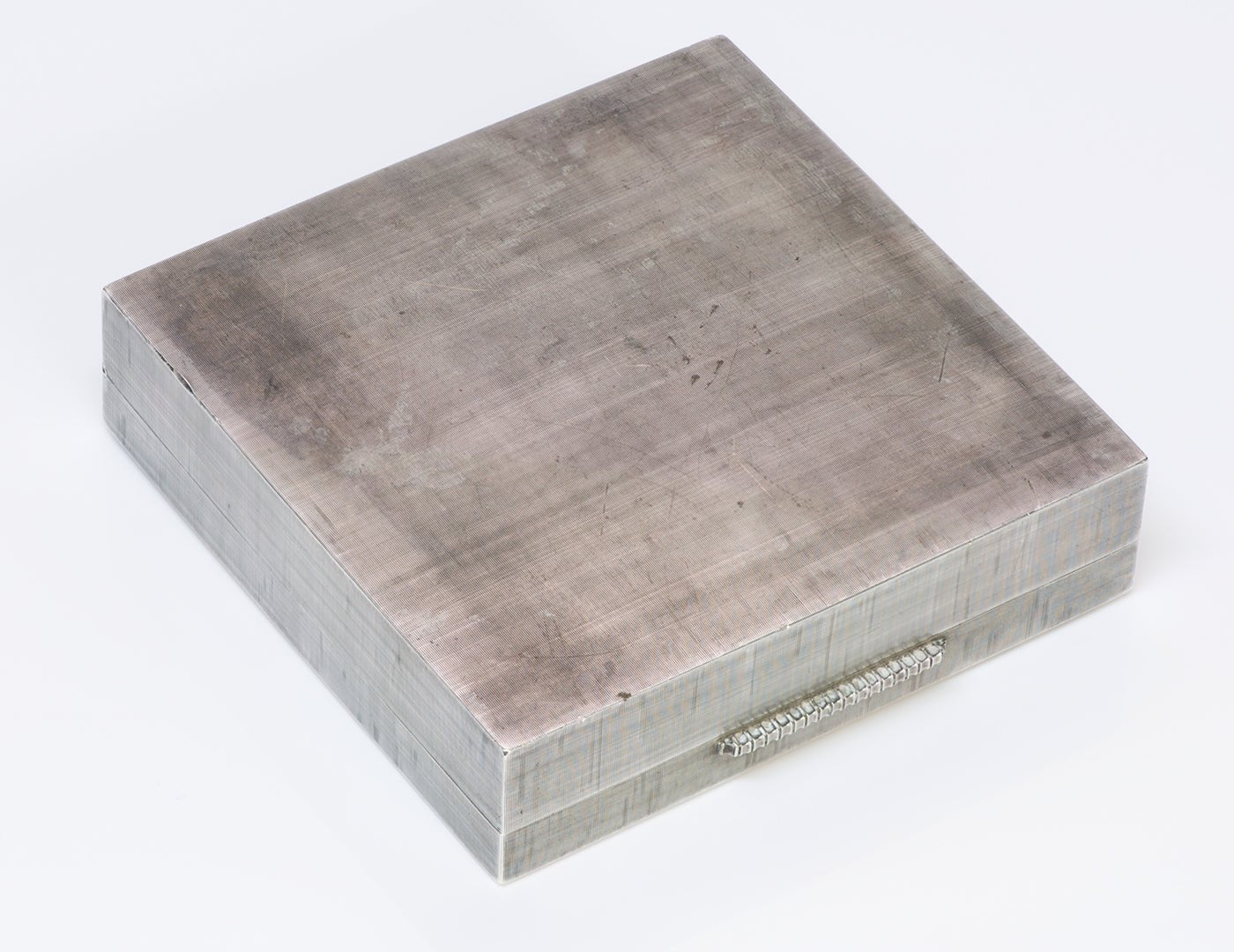 M. Buccellati Silver Box "La Passeggiata a Cavallo"