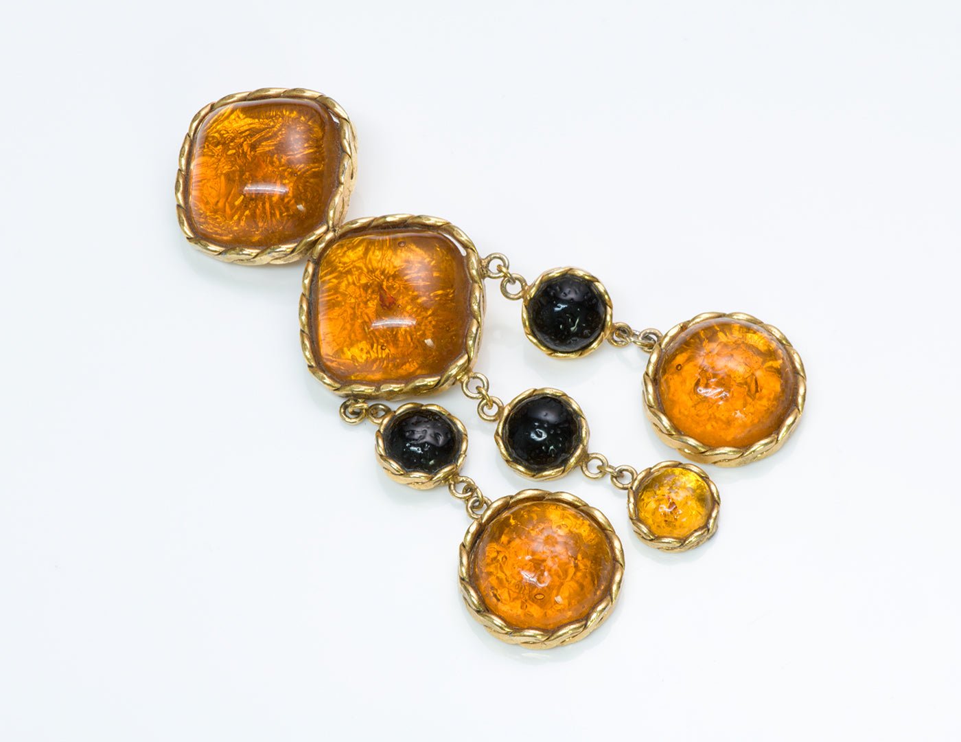Maison Gripoix for Valentino Garavani Couture Poured Glass Brooch