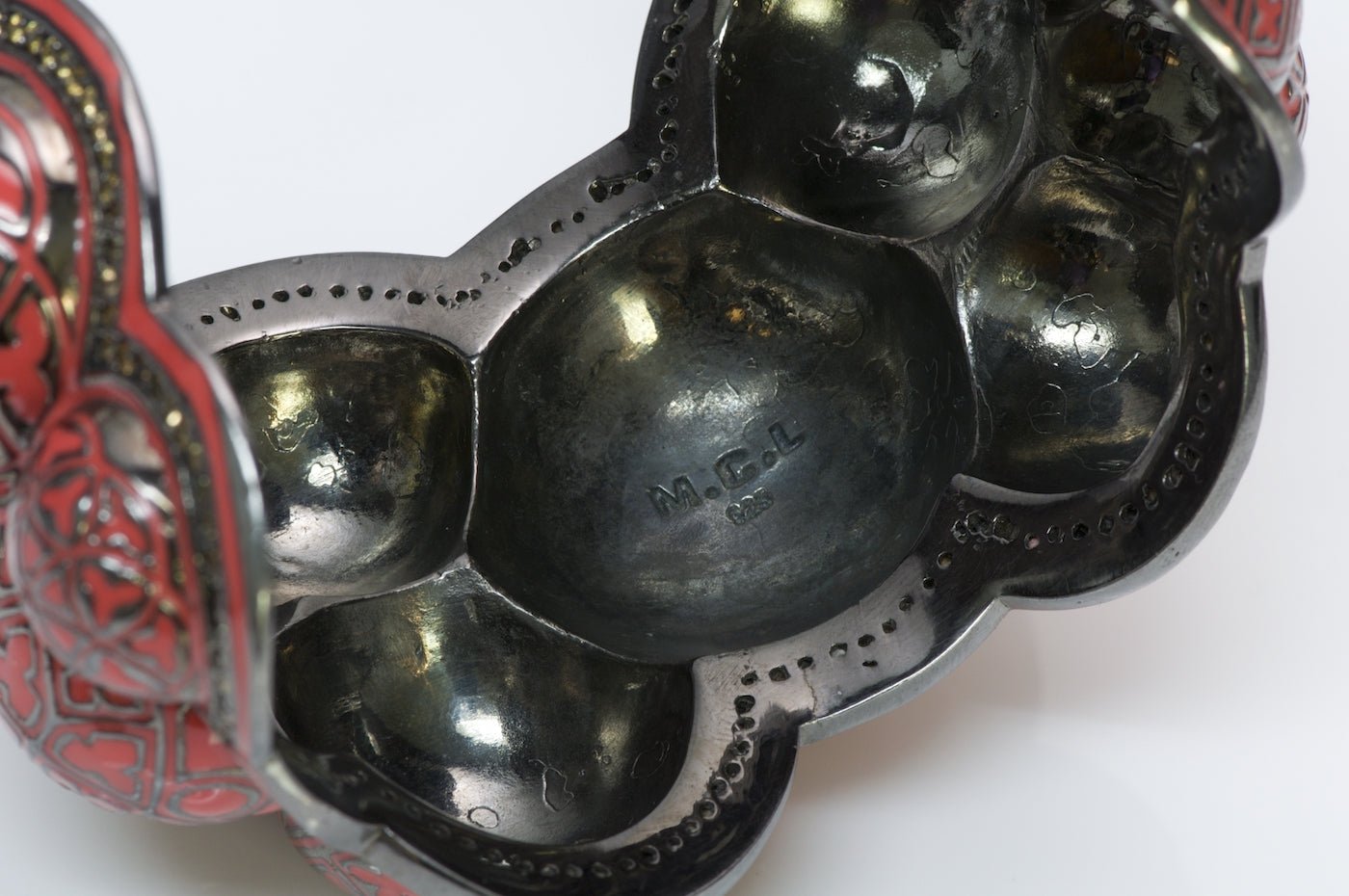 Matthew Campbell Laurenza Silver Sapphire Bracelet