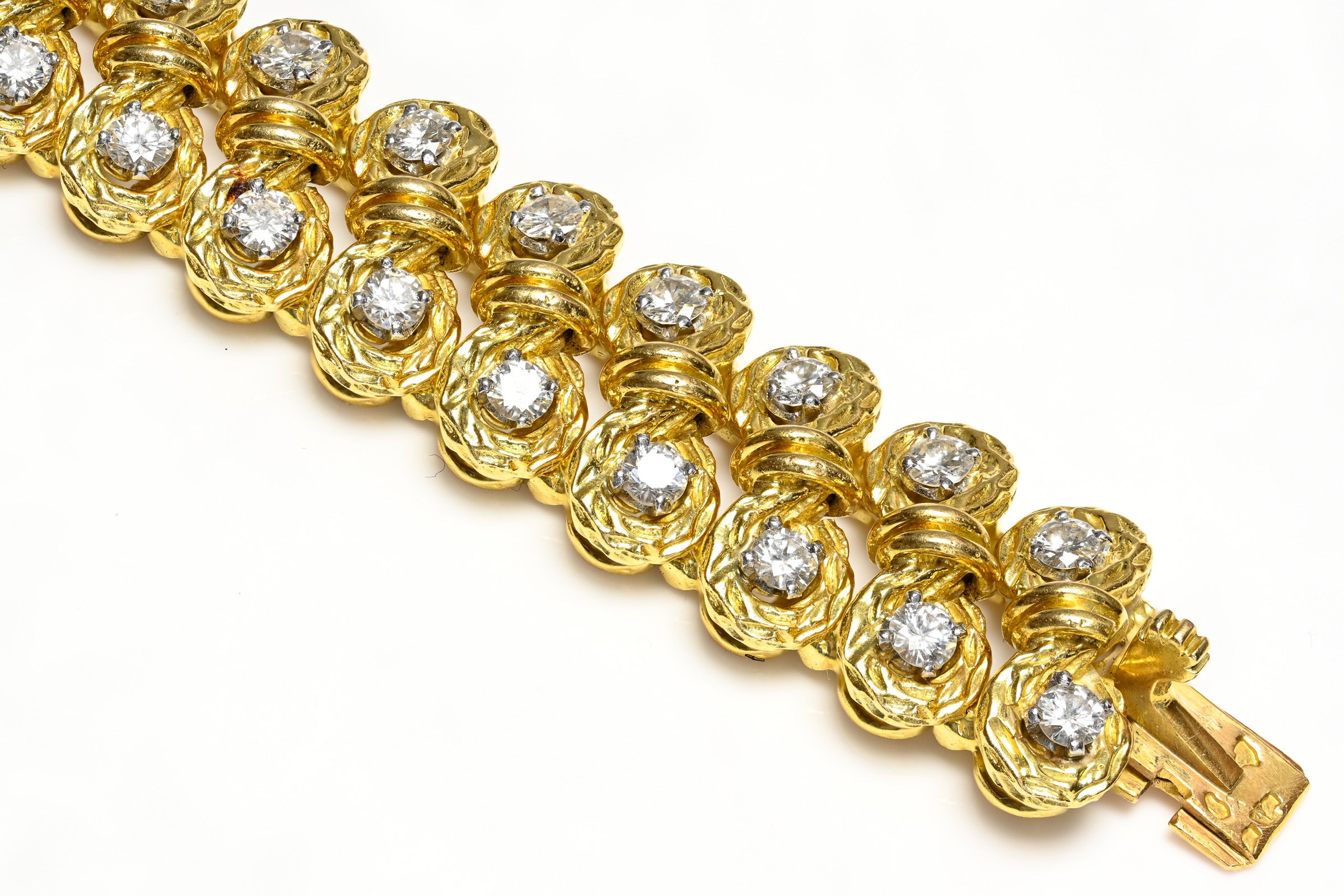 Mauboussin Yellow Gold Diamond Bracelet