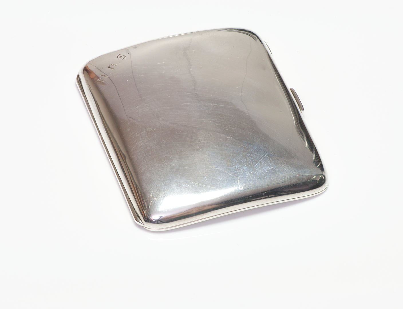 M&C Mistress Hidden Erotic Enamel Sterling Cigarette Case