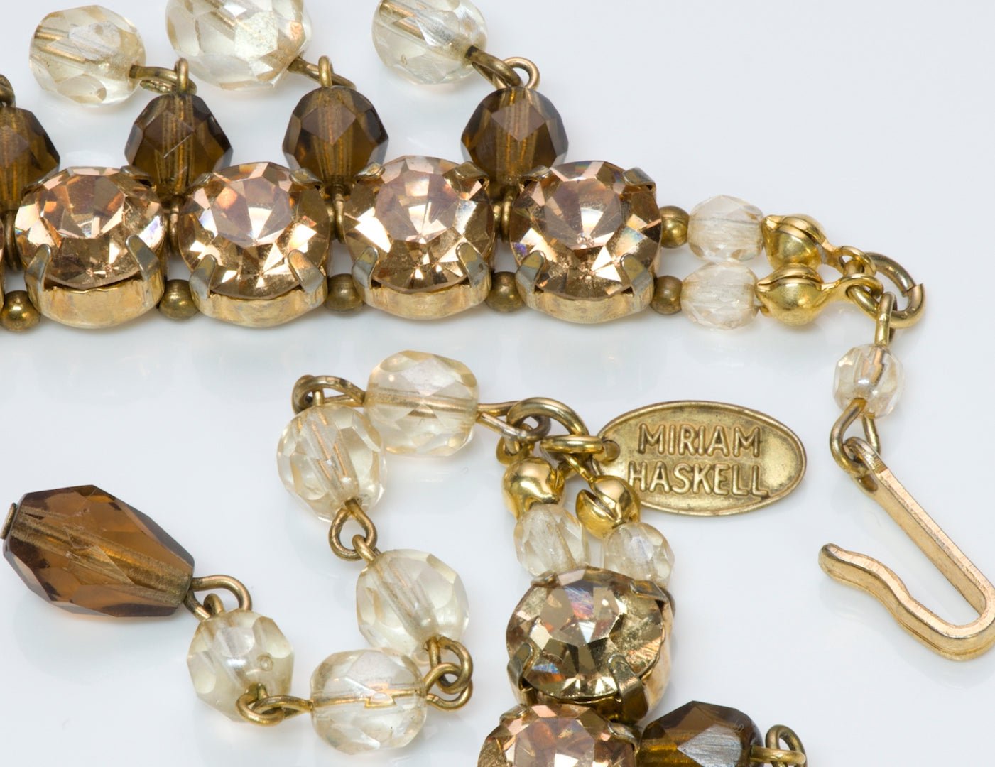 Miriam Haskell Crystal Necklace