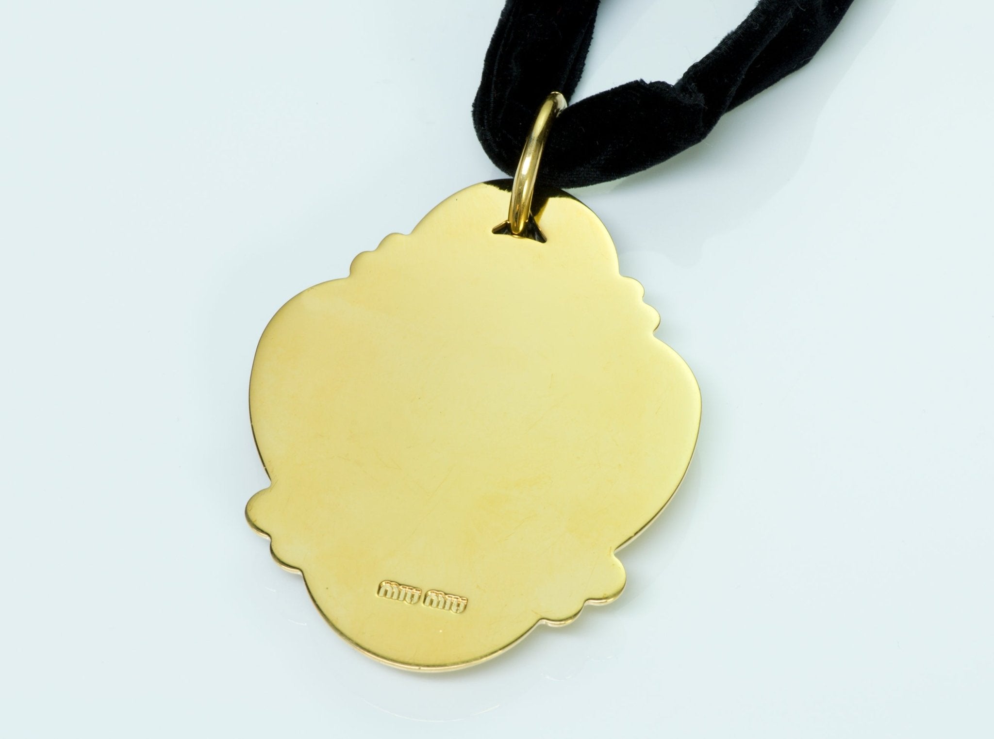 Miu Miu Spring 2012 Cameo Necklace