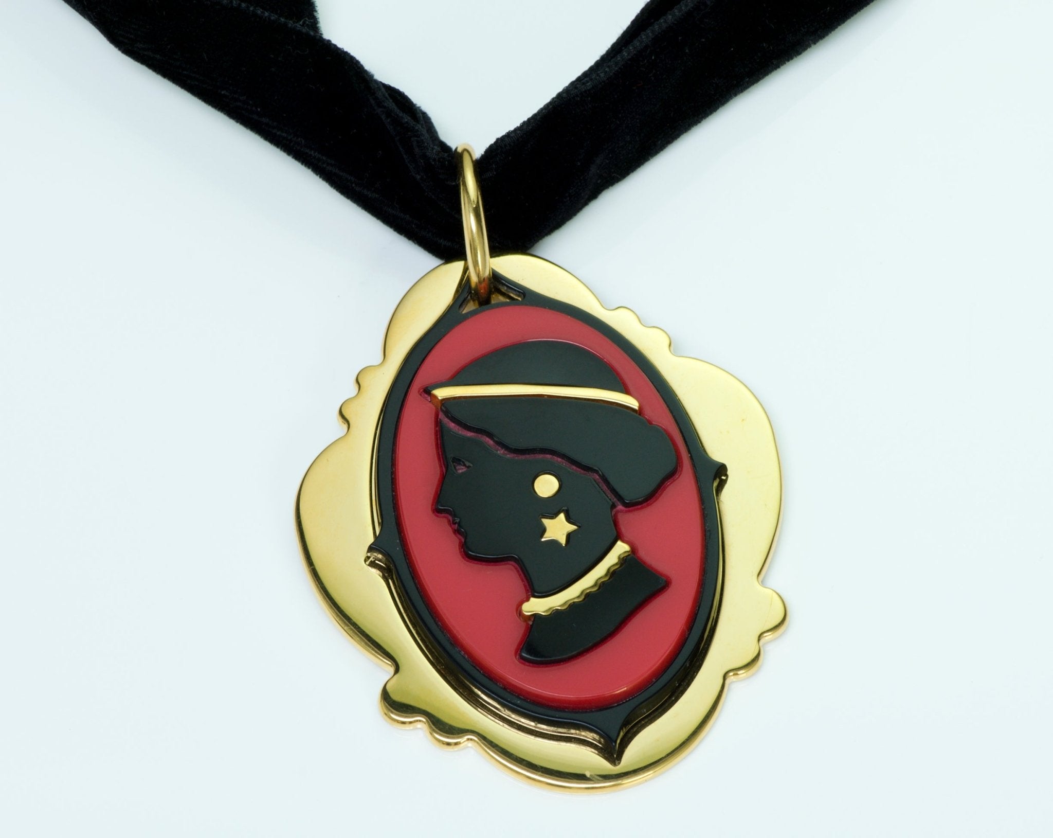 Miu Miu Spring 2012 Cameo Necklace